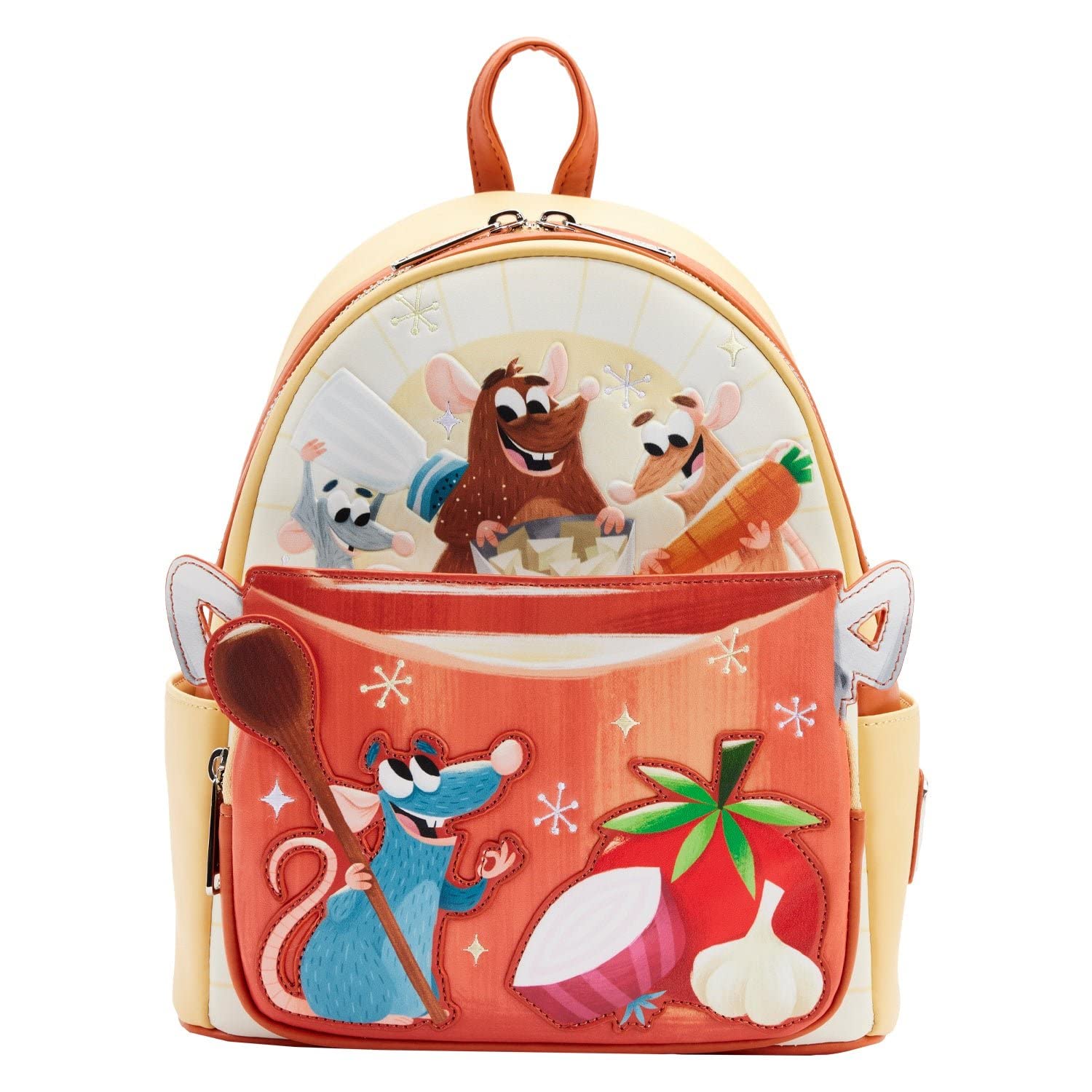 Disney Ratatouille Cooking Pot Mini Backpack by Loungefly - Stylish & Lightweight for Disney Fans - Perfect for Theme Parks, Cosplay & Everyday Use