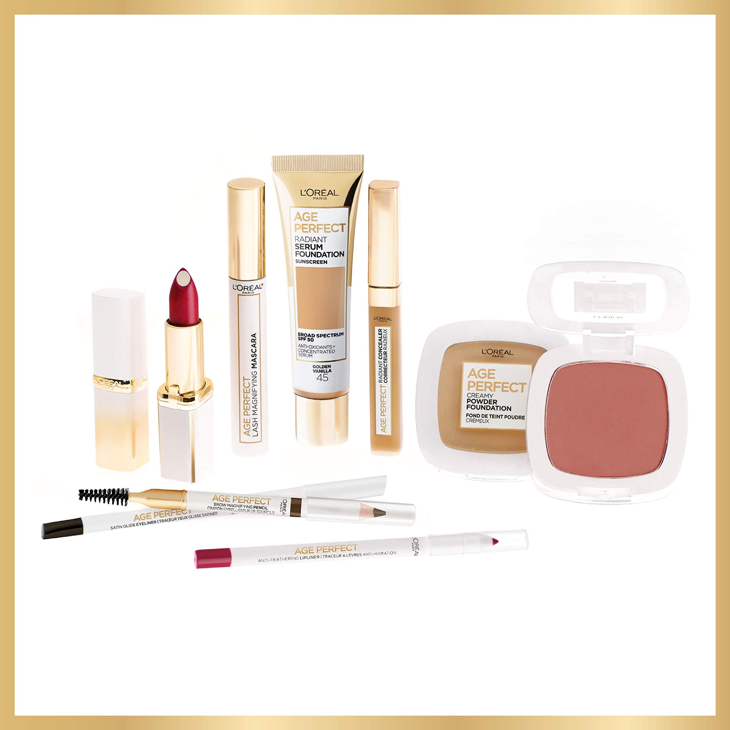 L'Oréal Paris True Match Creamy Powder Foundation - Ivory, Lightweight & Buildable Coverage for Flawless Skin | Perfect for Everyday Wear & Special Occasions