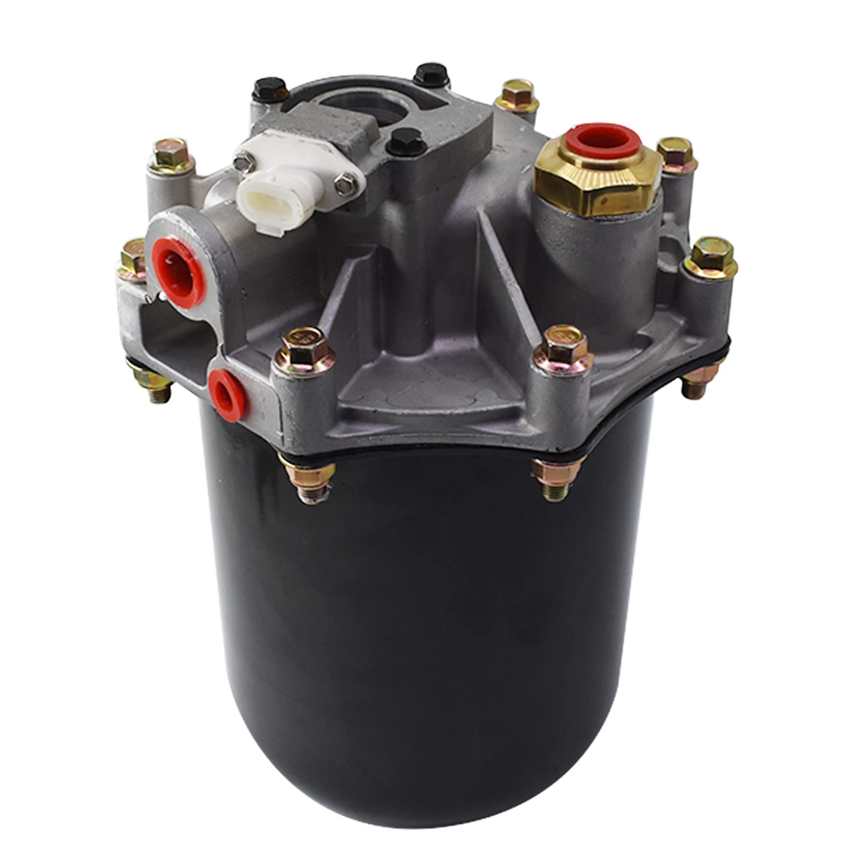 12V WFLNHB Air Dryer AD9 Style Replacement for 065225 & 109685 - Heavy Duty Truck & Trailer Brake System Maintenance