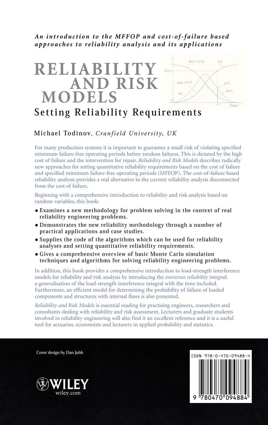 Reliability and Risk Models: Setting Reliability Requirements for Engineering & Business Decision Making | Industrial Applications & Safety Standards