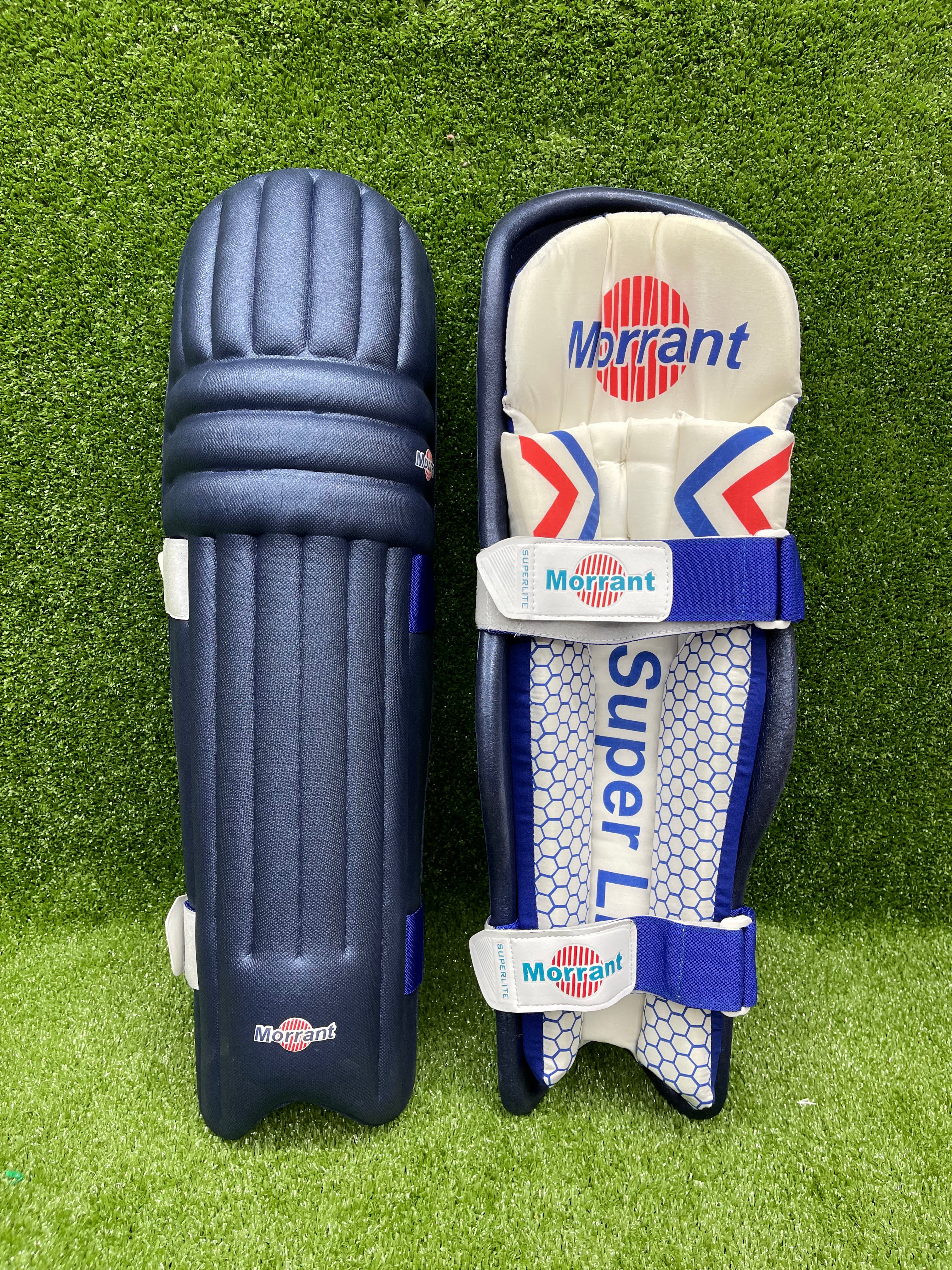 Morrant Super Ultralite Adult Cricket Batting Pads - Lightweight Protective Gear for Cricket Matches & Practice Sessions