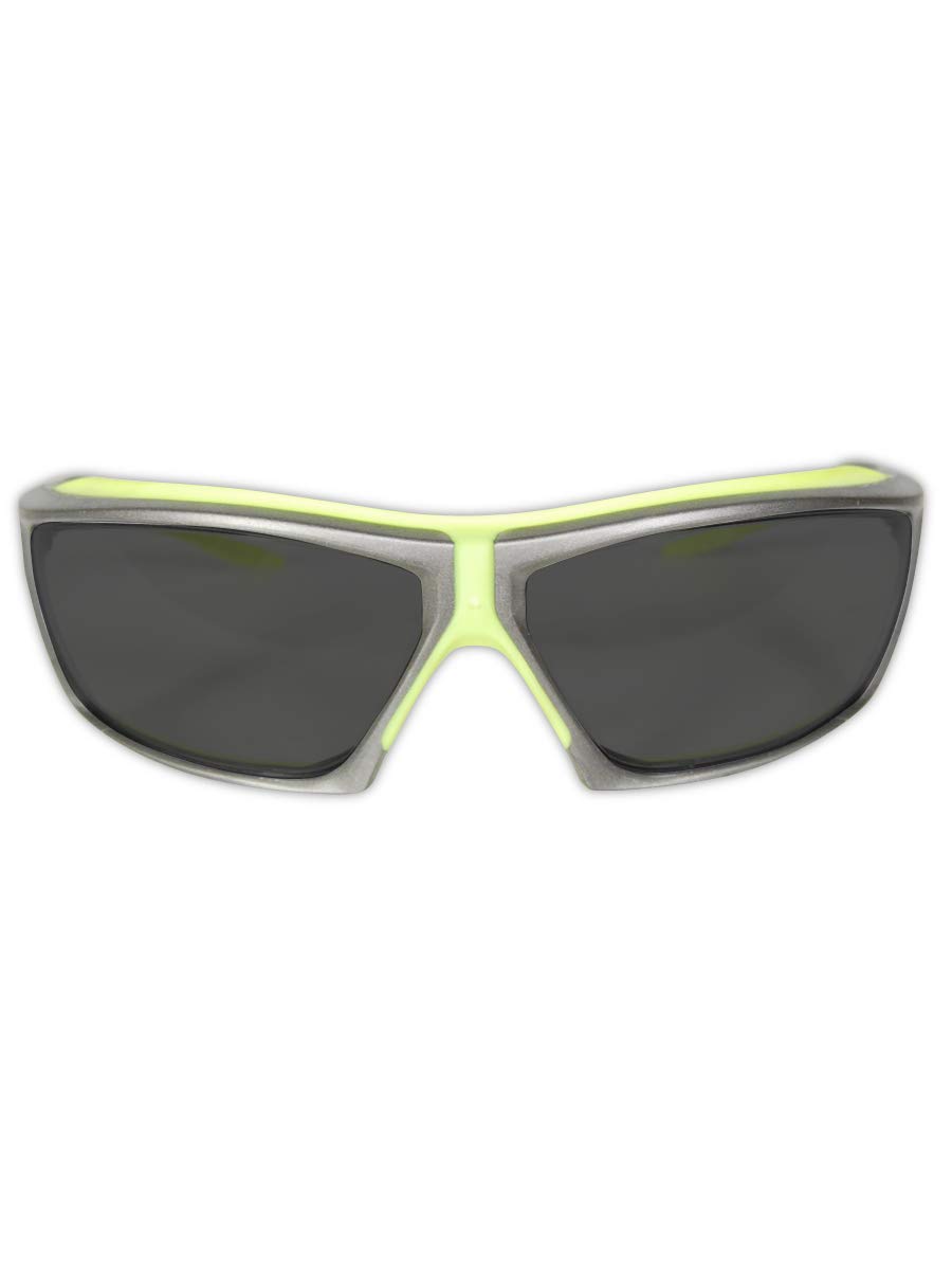 MAGID Hi-Vis Impact-Resistant Safety Glasses - 24 Pairs (Y770) - ANSI Z87.1 Certified for Construction, Woodworking & Industrial Safety Use