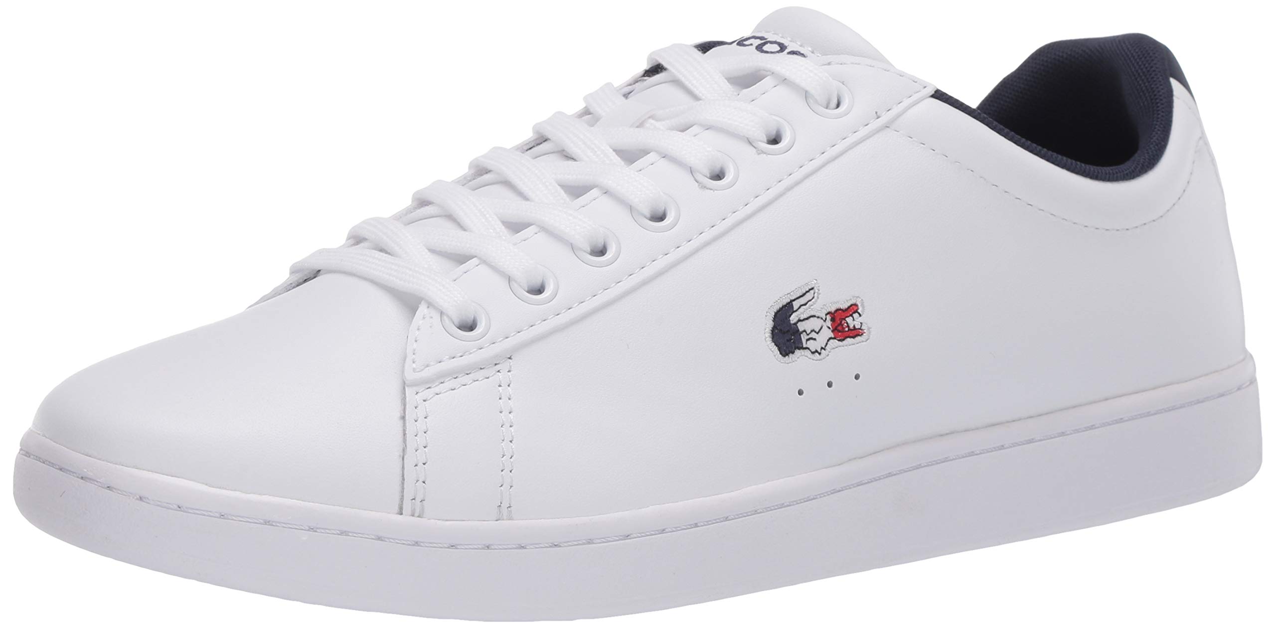 Lacoste Men's Carnaby Sneaker - Classic White Leather Casual Shoes for Men | Comfortable Walking & Everyday Wear | Perfect for Office, Travel & Casual Outings