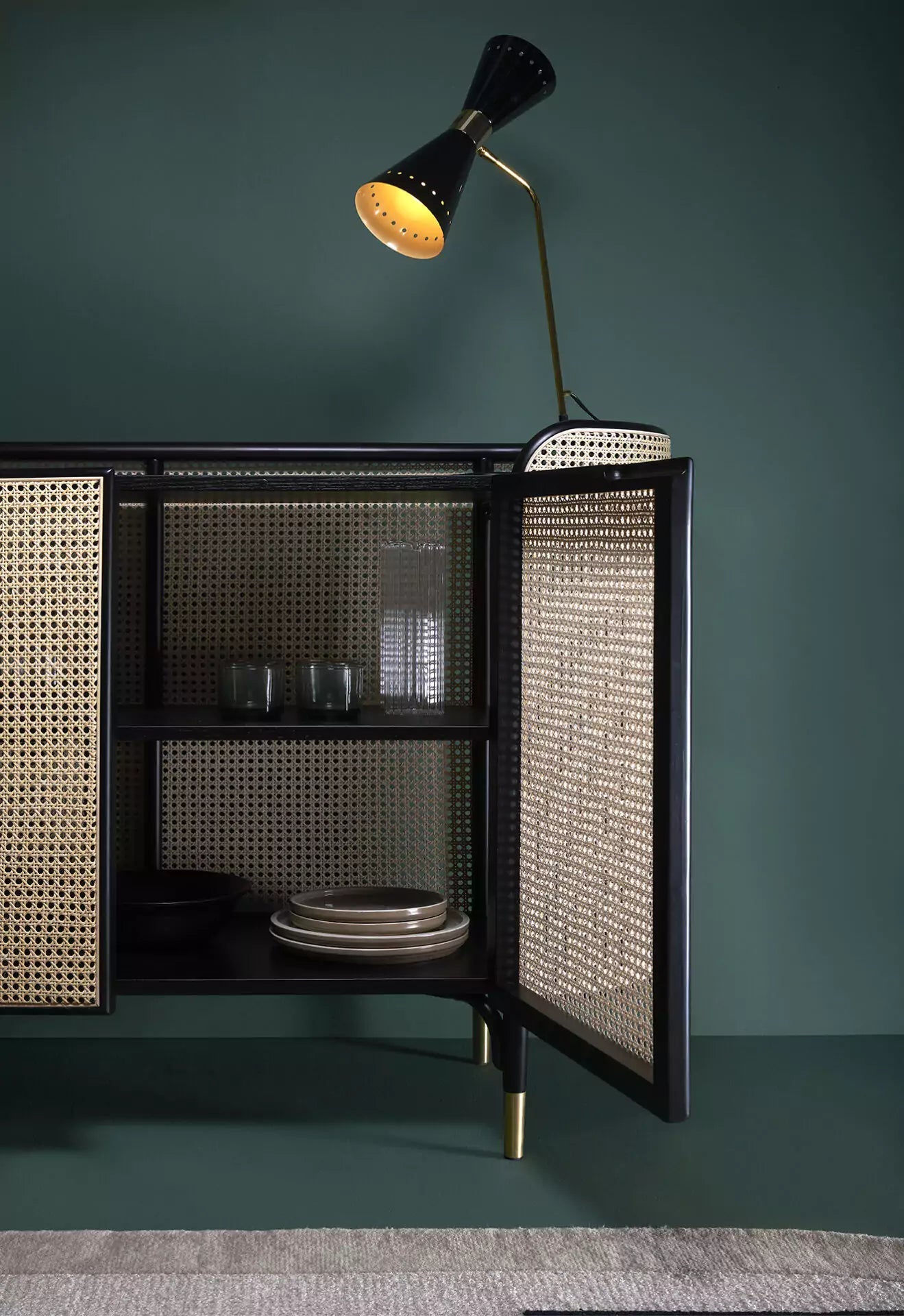 GTV Modern Wooden Cabinet - Stylish Storage Solution for Living Room, Bedroom & Office | Durable & Space-Saving Home Furniture
