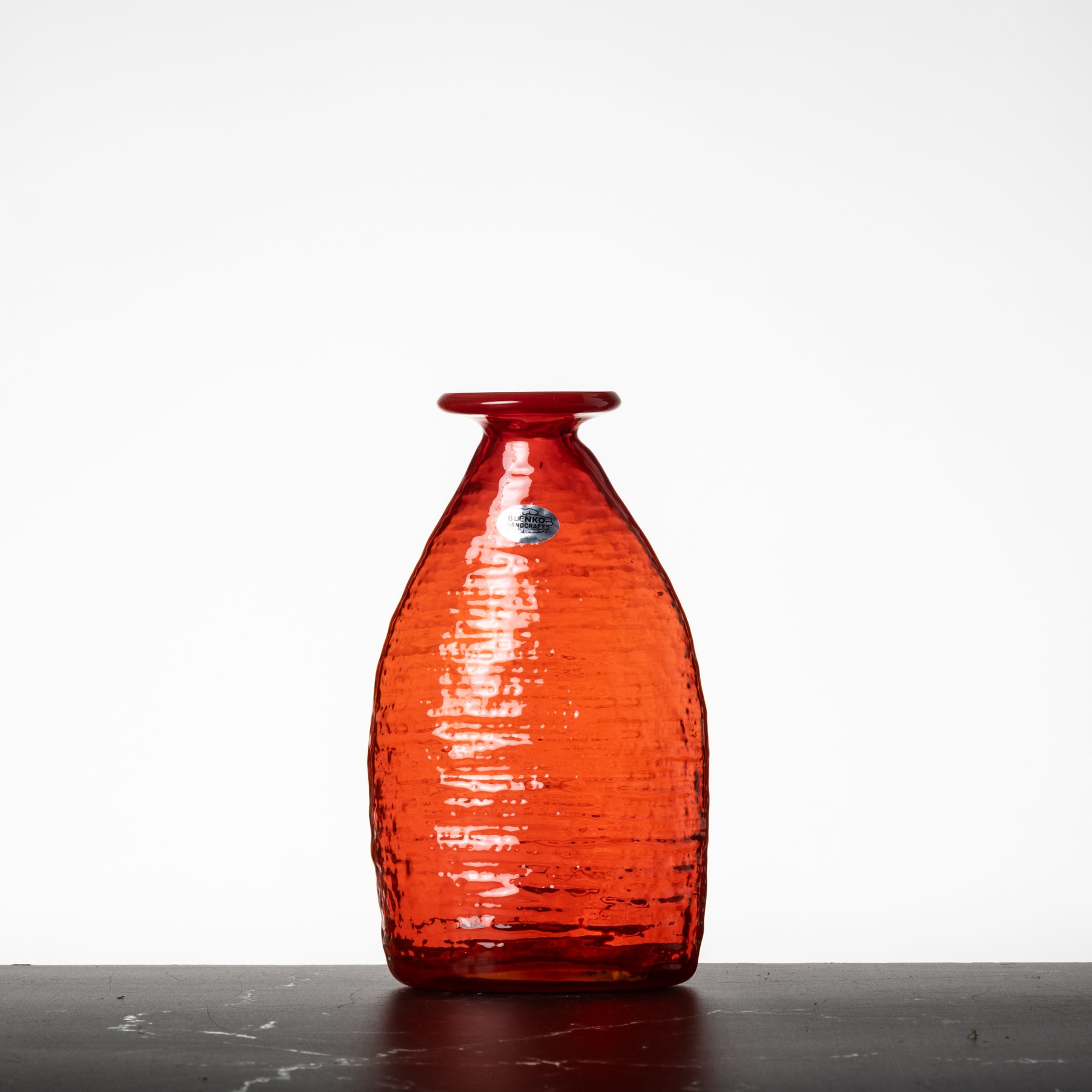 2135L Large Strata Vase - Modern Ceramic Home Decor for Living Room, Bedroom & Office - Dreamcicle Color Collection - Perfect for Flowers, Centerpieces and Interior Design Accents