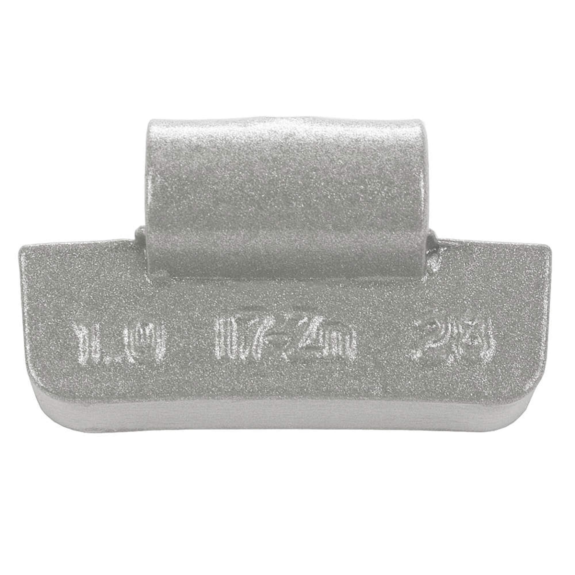 25-Pack 6 Oz Zinc Wheel Weights for Trucks - Heavy Duty Balancing for Smooth Rides & Improved Fuel Efficiency
