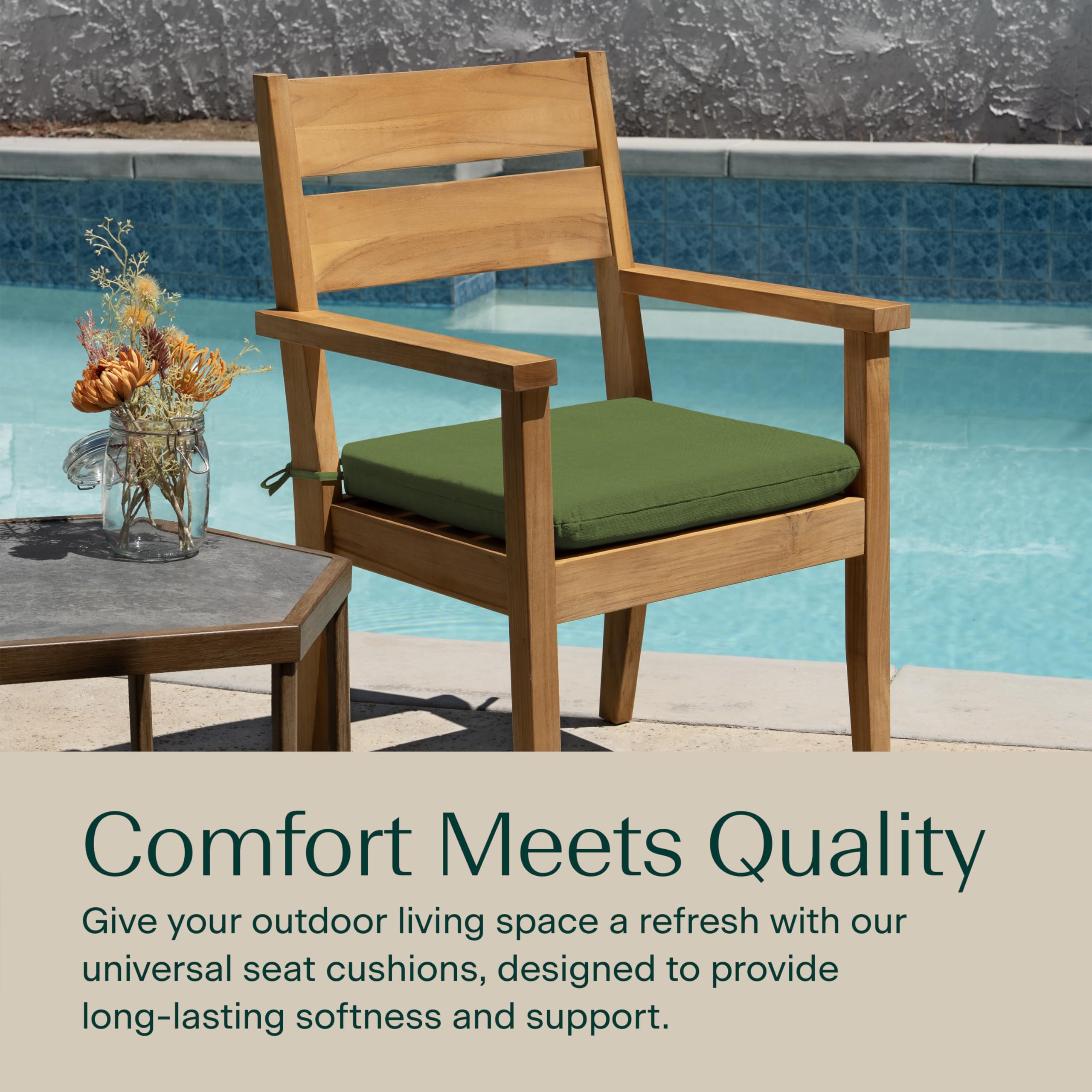 Premium Honeycomb Outdoor Universal Seat Cushion Set - 18