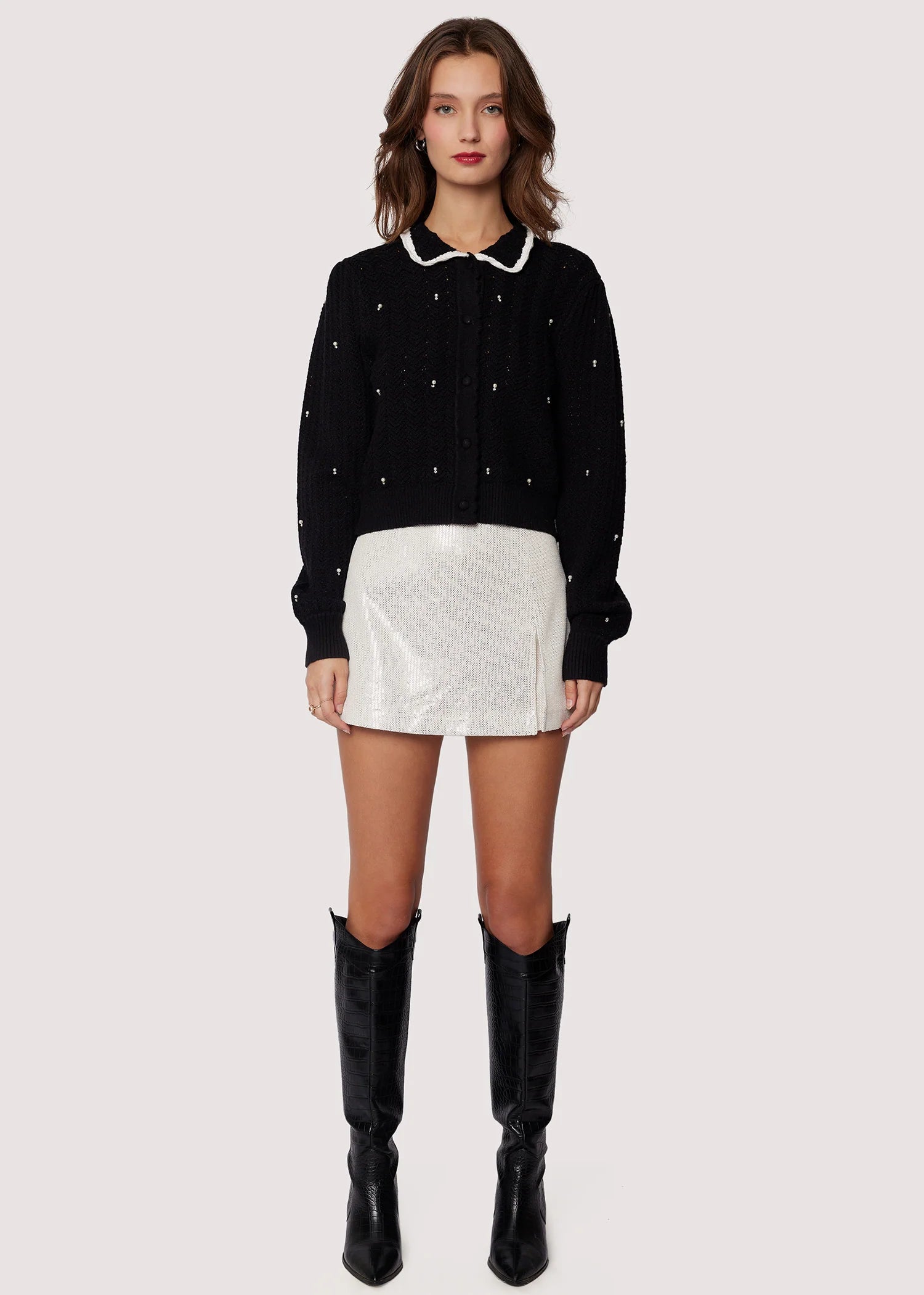 Celestina Skort for Women - White Tennis Skirt with Built-in Shorts | Perfect for Golf, Running, Yoga & Casual Wear