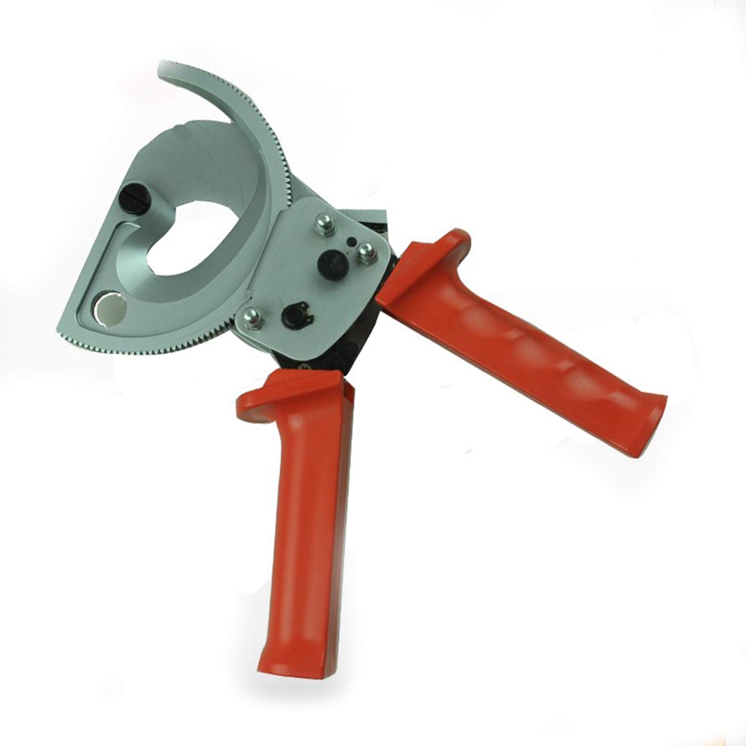 HLH-Crimpzange Quick Cut Forging Blade Ratchet Cable Cutter - Heavy Duty 400mm² Copper & Aluminum Cable Cutting Tool with Sharp Durable Blades - Perfect for Electrical Wiring, HVAC Installation, and Industrial Applications