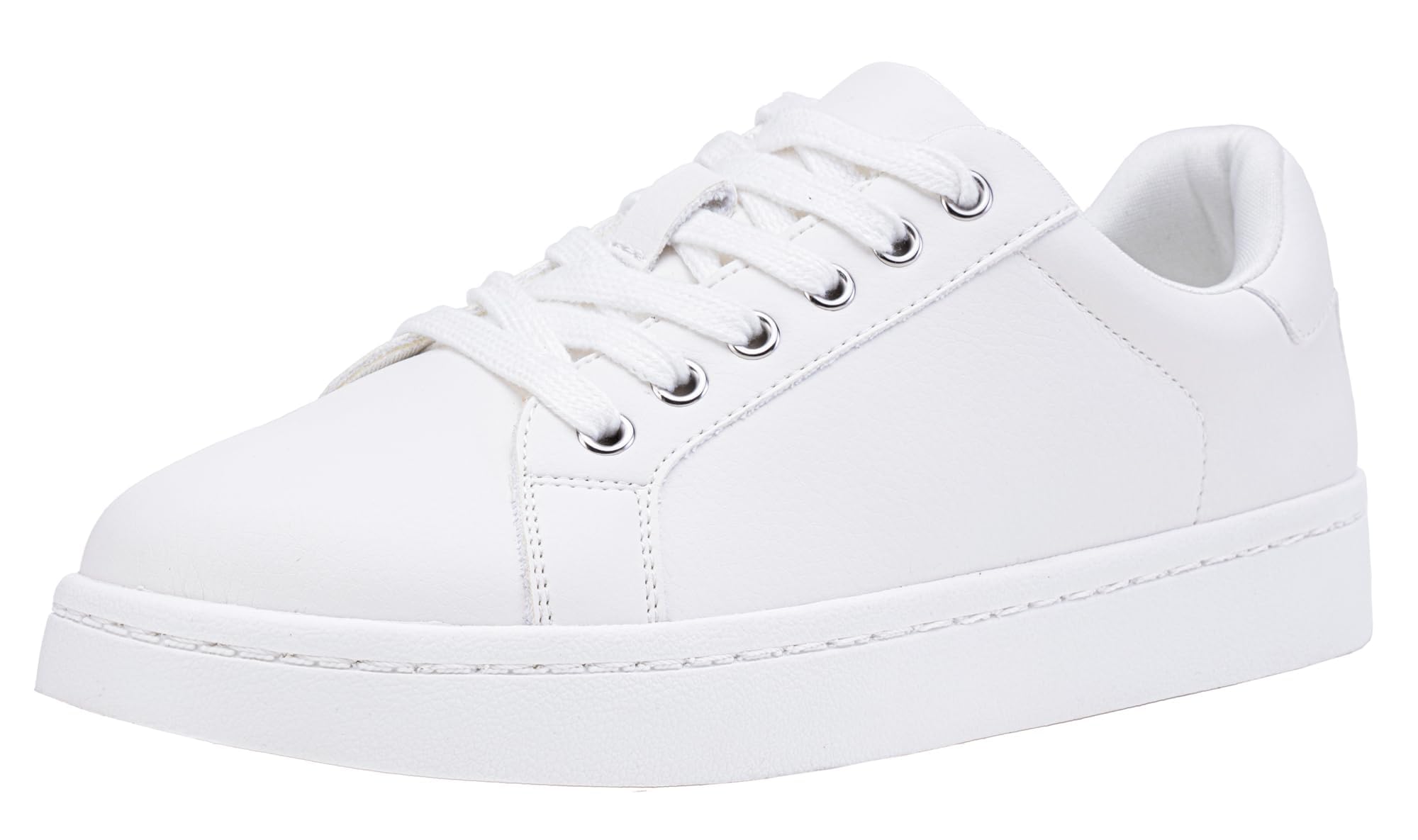 Vepose Women's Walking Sneakers - Comfortable Casual Shoes with Arch Support, Low Top Tennis Lace Up Design for Work, Travel & Everyday Wear - Style 8003