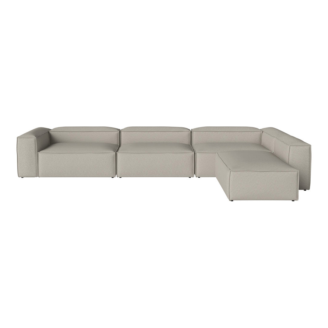 Cosima Corner Sofa with Open End - Modern L-Shaped Sectional Couch for Living Room, Lounge & Home Theater