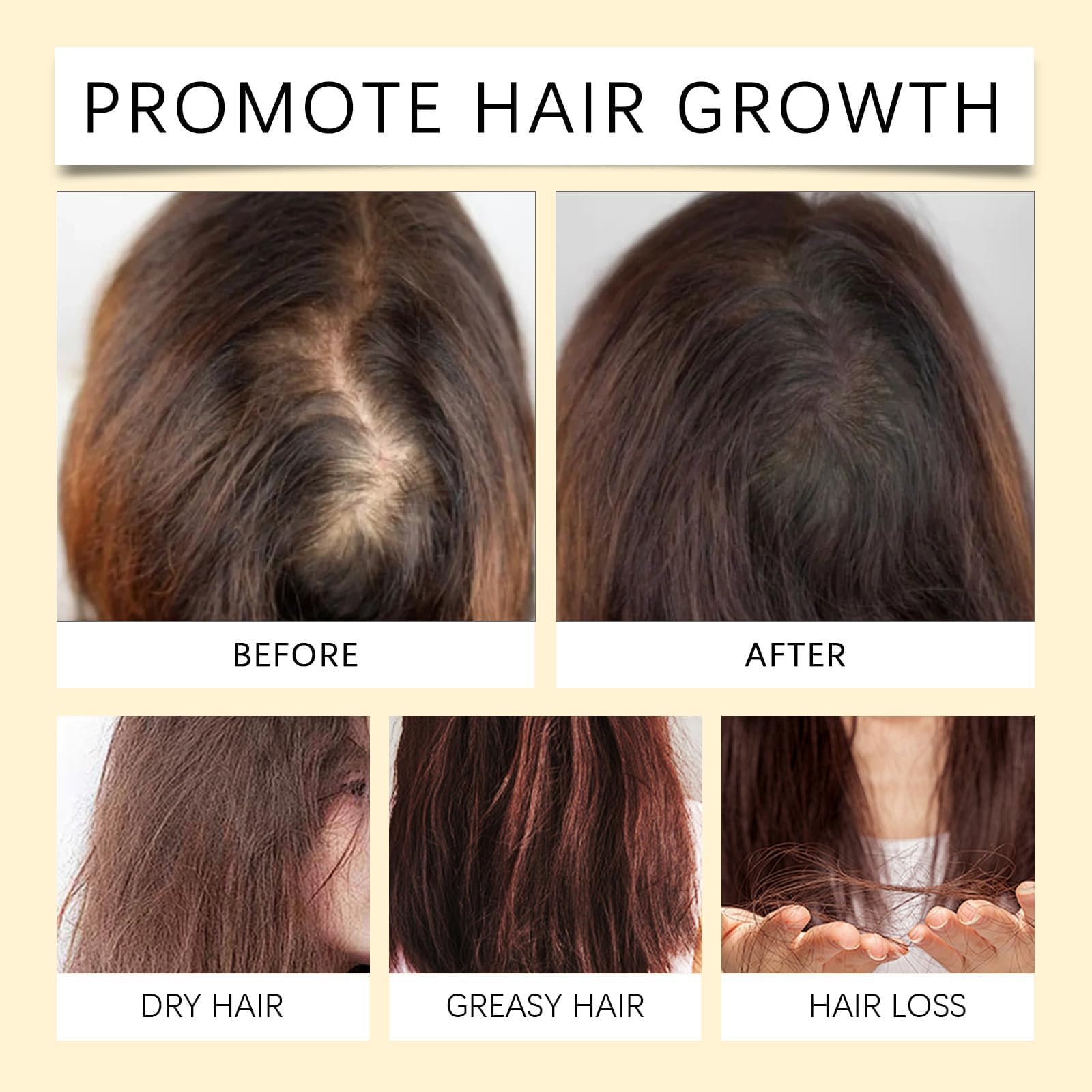 Batana Oil for Hair Growth - 4-in-1 Blend with Rosemary Oil, Castor Oil & Pumpkin Seed Oil | Natural Honduran Hair Treatment for Thicker, Healthier Hair | Perfect for Daily Scalp Massage & Overnight Hair Mask