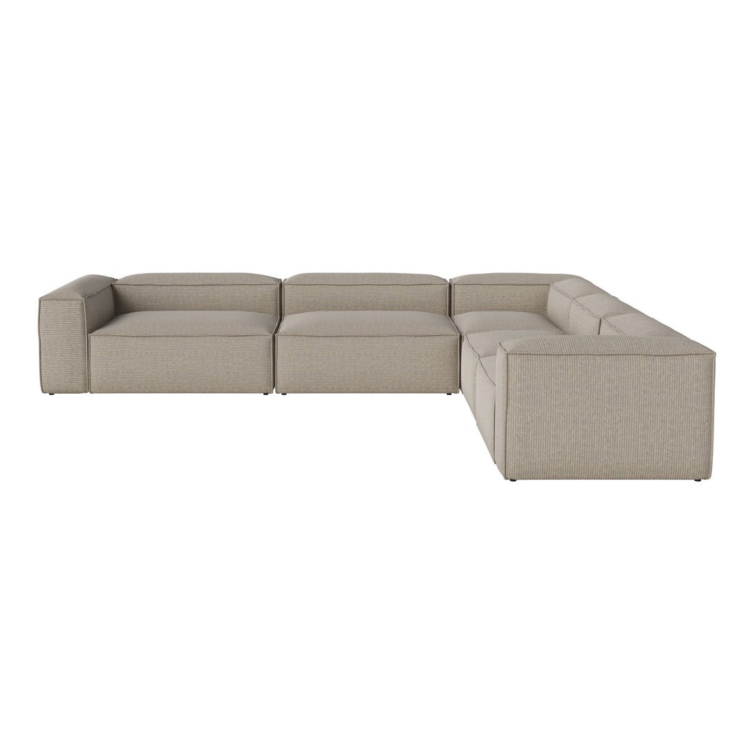 Cosima Corner Sofa - Modern L-Shaped Sectional Couch for Living Room, Home Theater & Lounge Spaces