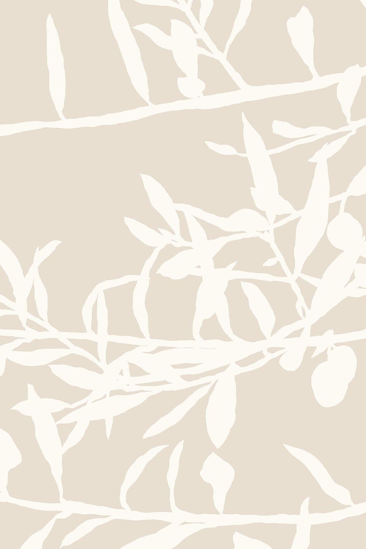 Olive Branch Beige - Elegant Home Decor for Living Room, Bedroom & Office | Perfect for Boho, Farmhouse & Modern Interior Design Styles