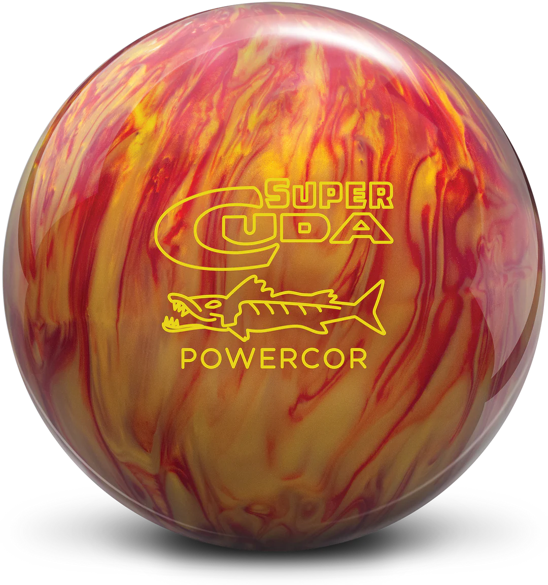 Columbia 300 Super Cuda PowerCOR Pearl Bowling Ball - High Performance Reactive Resin for Hook & Strike - Perfect for League Play & Tournament Competition