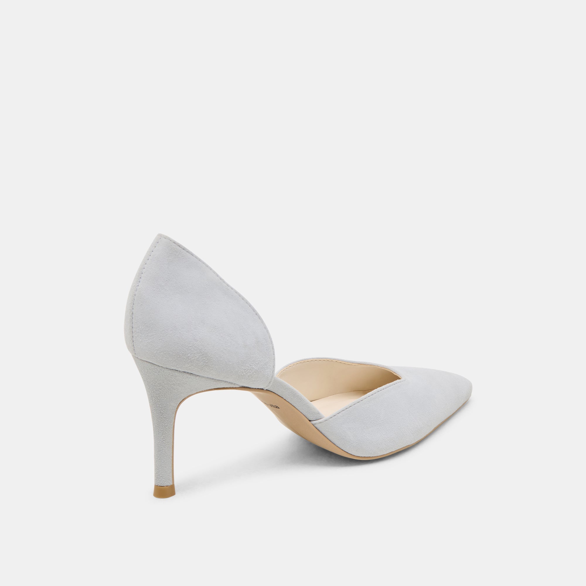 ELOY HEELS - Light Blue Suede Women's High Heels for Parties, Weddings & Special Occasions | Comfortable & Stylish Dress Shoes