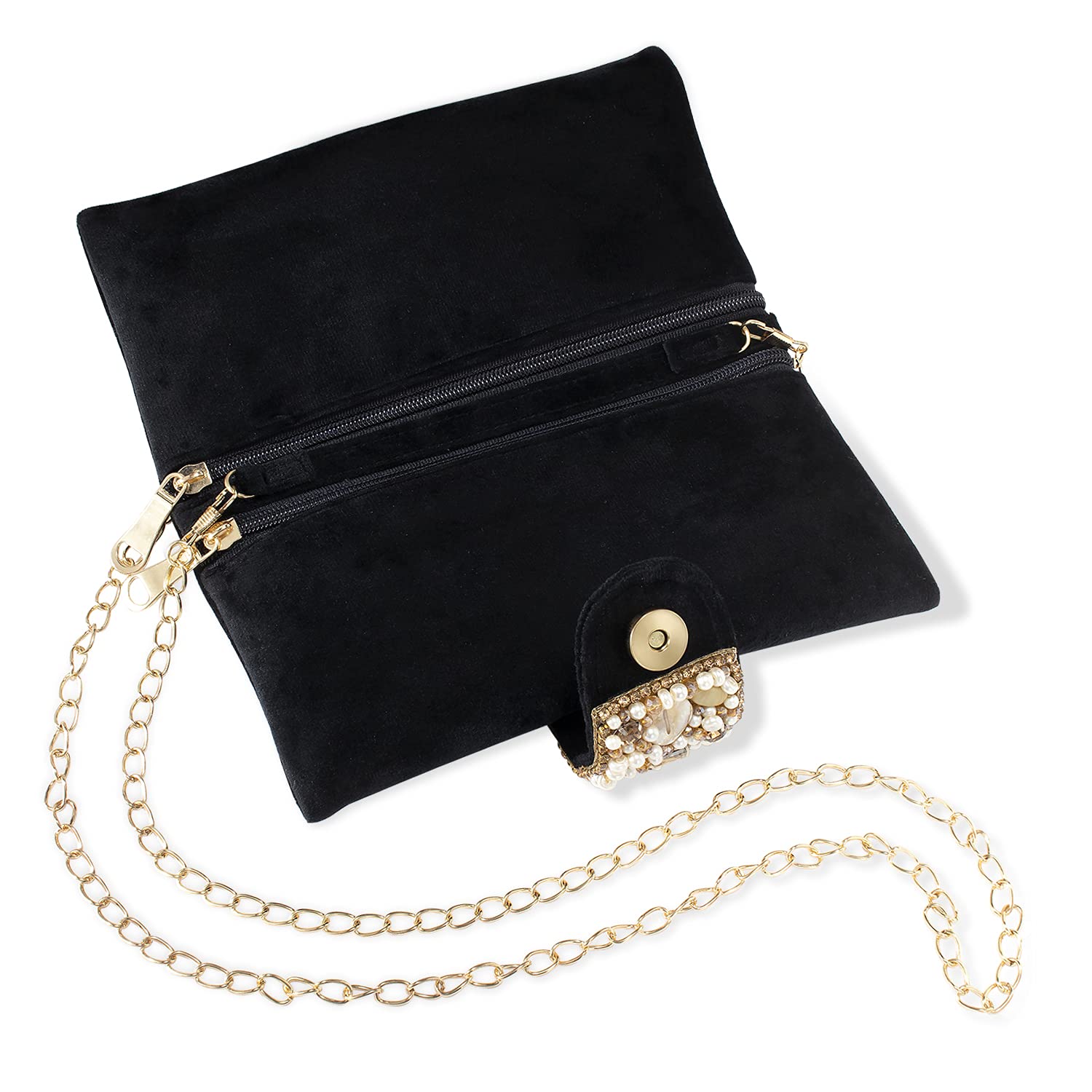 Peora Women's Elegant Clutch Purse for Wedding, Evening Party, Bridal Shower & Special Occasions - Perfect Gift for Brides & Fashion Lovers