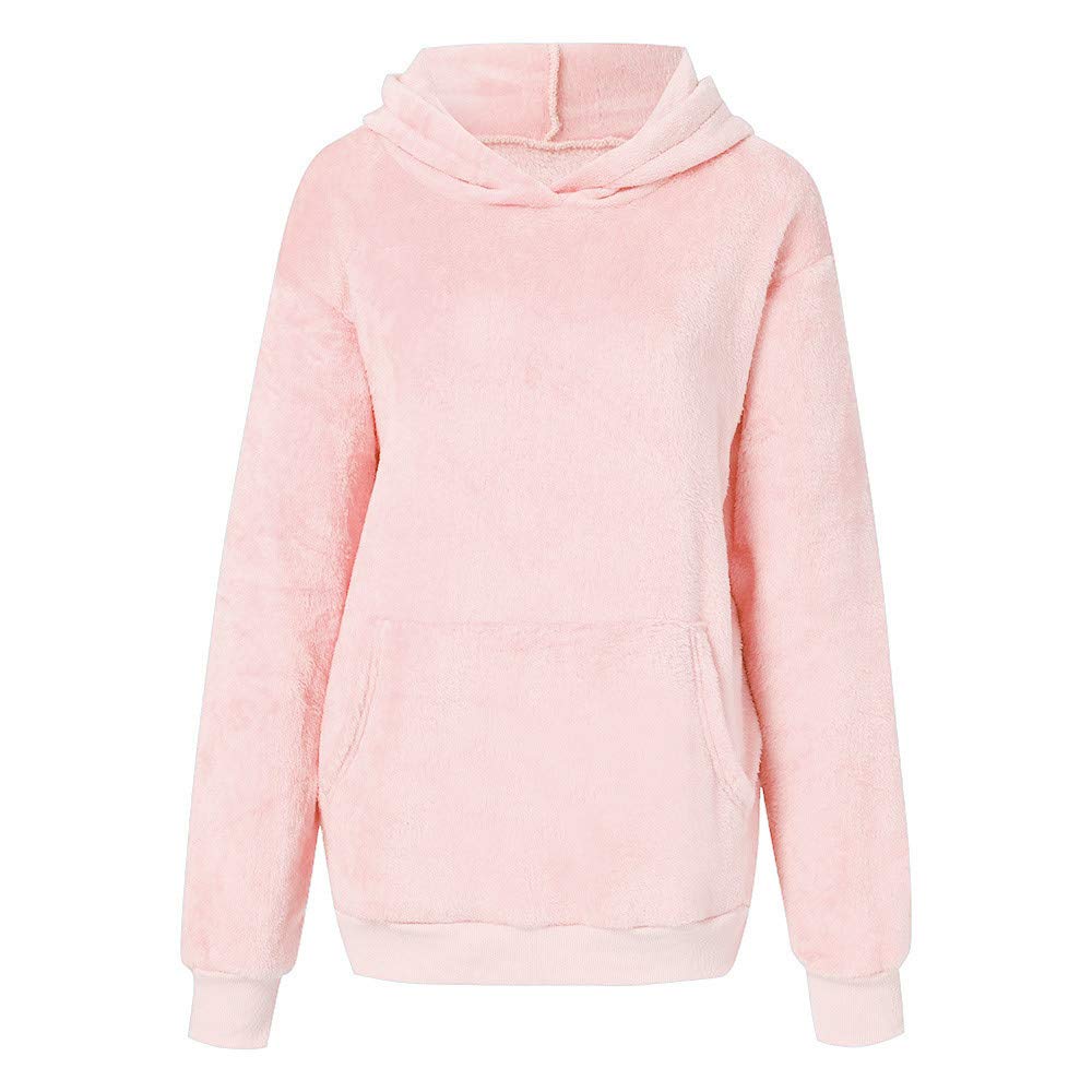 Women's Plus Size Sherpa Pullover Hoodie - Soft Fuzzy Fleece Sweatshirt with Pockets | Oversized Cozy Winter Wear for Casual Outfits & Lounging