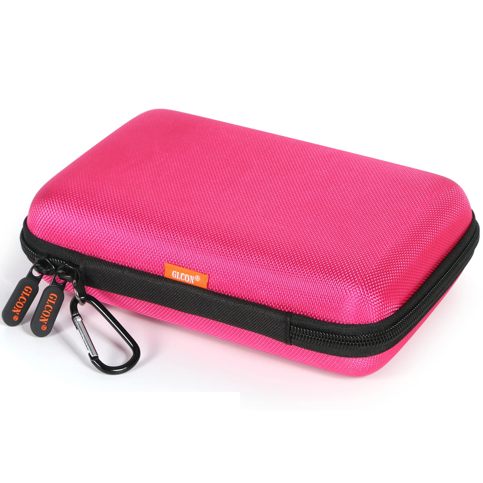 Hard Shell Electronics Organizer Case - Portable Travel Storage Pouch for External Hard Drive, Phone Charger, Power Bank & Small Gadgets | Protective Carry Bag for Business Trips, Commuting & Daily Tech Accessories Organization