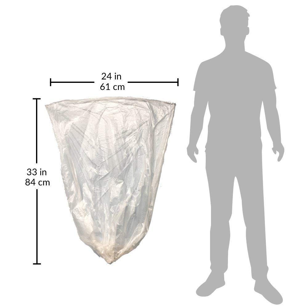 Heavy Duty 40-45 Gallon & 13 Gallon Trash Bags - 250 Large & 1000 Small Trash Bags Combo Pack | Extra Thick, Leak Proof | Perfect for Home, Office, Kitchen, Bathroom & Outdoor Use