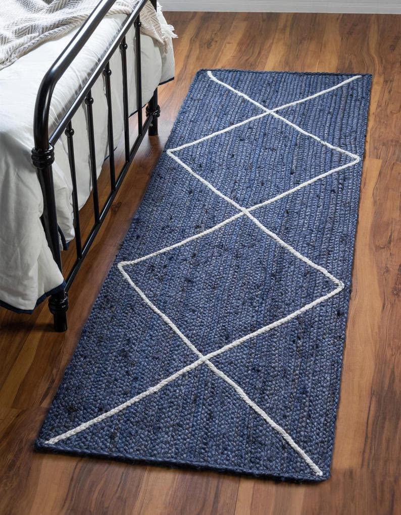 6x9 8x10 9x12 Oval Jute Rug - Natural Braided Moroccan Yoga Mat - Sustainable Bohemian Large Area Rug for Living Room, Bedroom & Meditation Space
