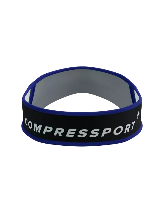 Compressport Unisex Ultralight Running Visor - Dazzling Blue/Black | Sun Protection for Outdoor Sports & Active Lifestyle