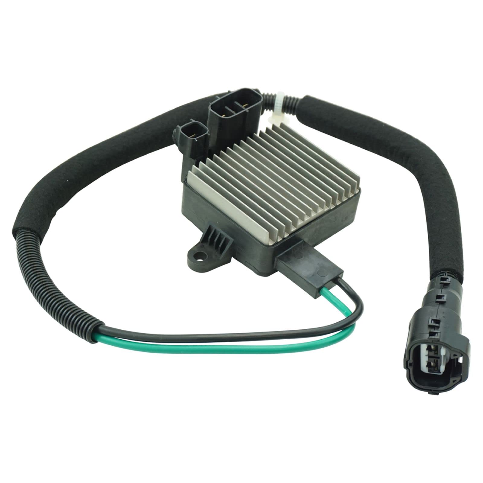 TRQ Radiator Cooling Fan Control Module Replacement for 2006-2009 Hyundai Azera & 2006-2008 Sonata - Engine Cooling System Repair Part for Overheating Prevention