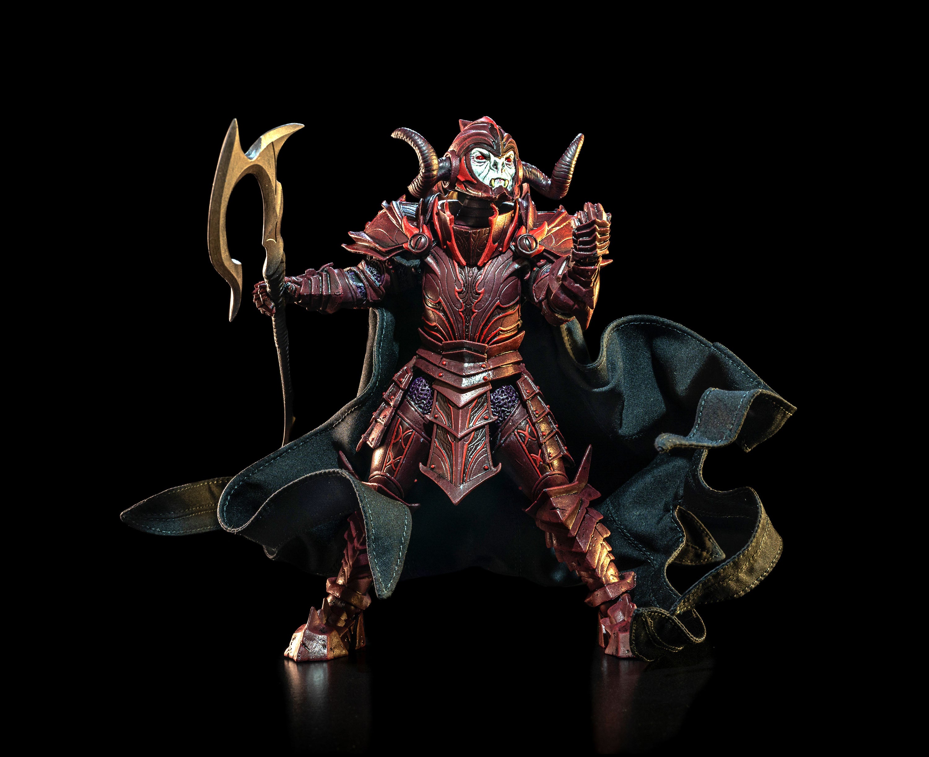 Mythic Legions: Illythia's Brood Vorgus Vermillius 2 (Standard Version) - Fantasy Action Figure for Collectors, Role-Playing Games & Display - Perfect for D&D, Warhammer & Tabletop Gaming Enthusiasts