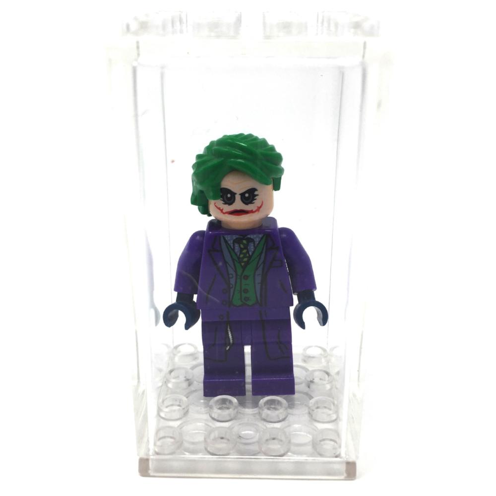 Lego Minifigure Display Case 4x4 - Clear Acrylic Storage Box for Collectible Minifigs - Perfect for Showcasing & Protecting Your Lego Collection at Home or Office