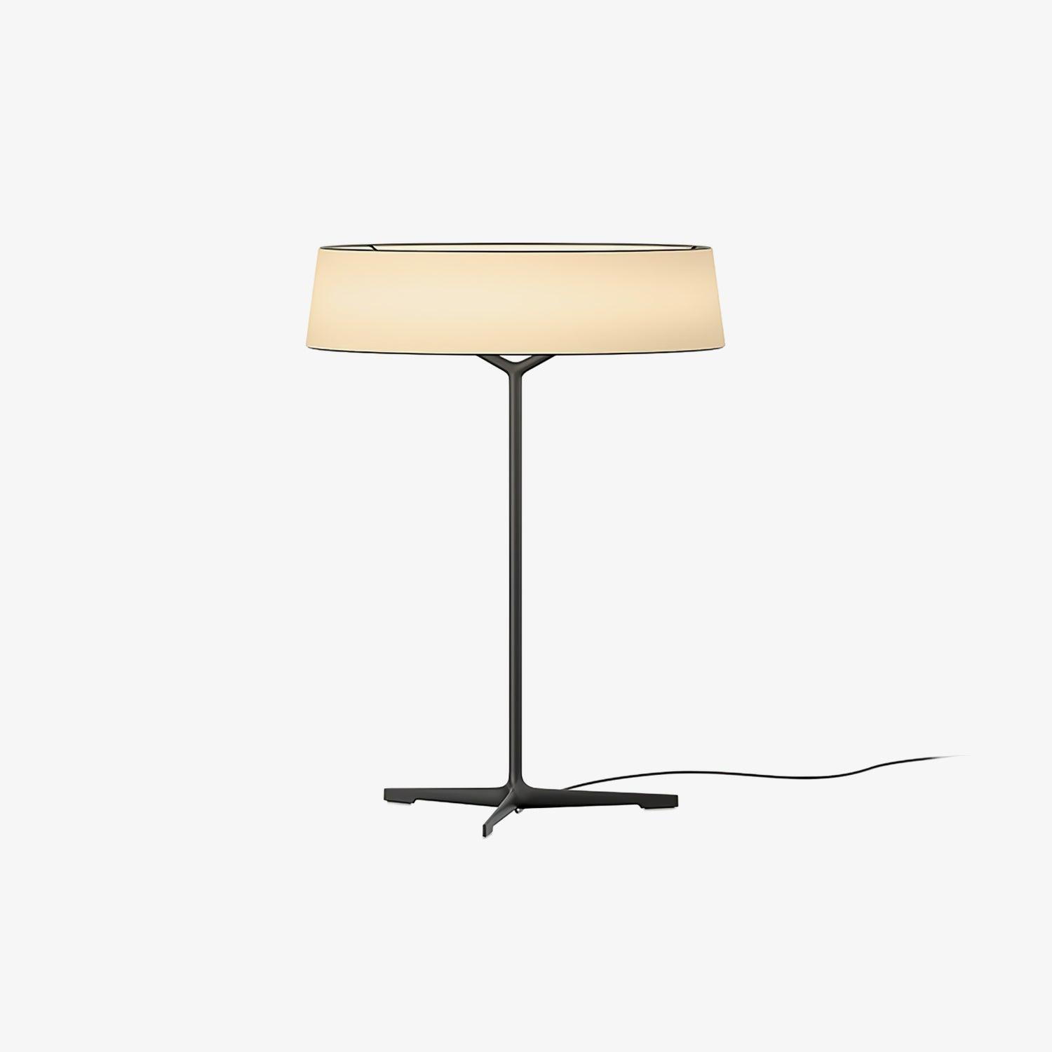 Modern Dama Table Lamp - Stylish LED Nightstand Light for Bedroom, Living Room & Office - Warm White & Cool White Dimmable Lighting for Reading, Relaxing & Decor