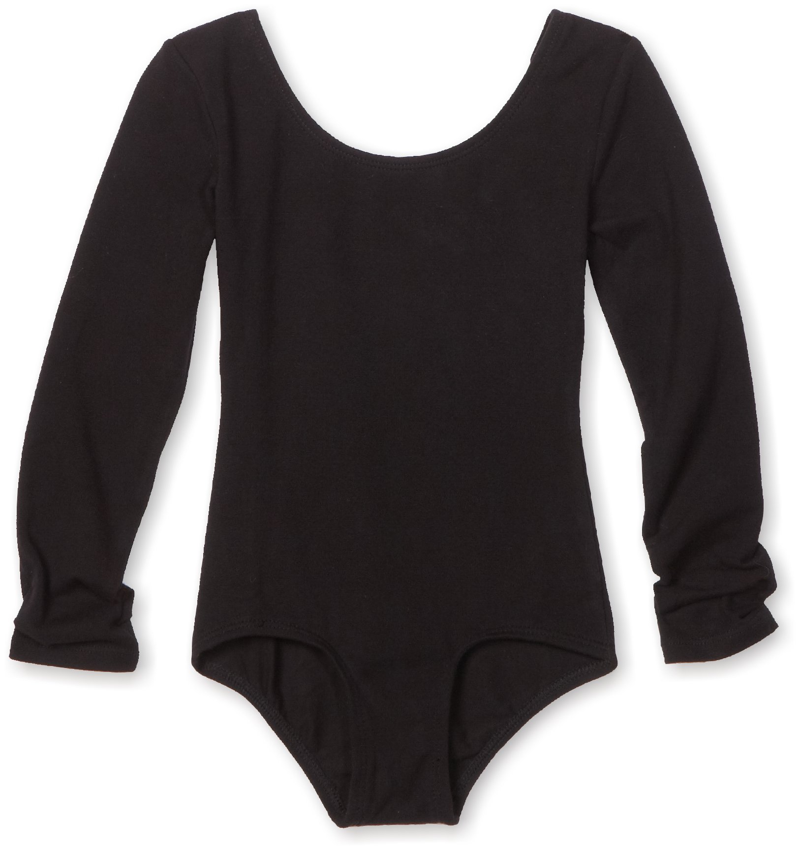 Danskin Girls' Long Sleeve Ballet Leotard for Dance Class - Comfortable Stretch Fabric for Ballet, Gymnastics & Performance