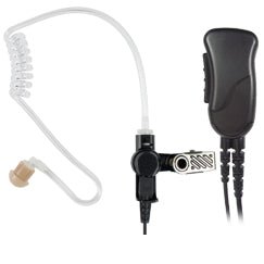 Pryme SPM 1300 M20 Mirage 1 Wire Surveillance Kit with Lapel Microphone - Compatible with Motorola R7 & ION Radios - Perfect for Law Enforcement, Security, and Professional Communication