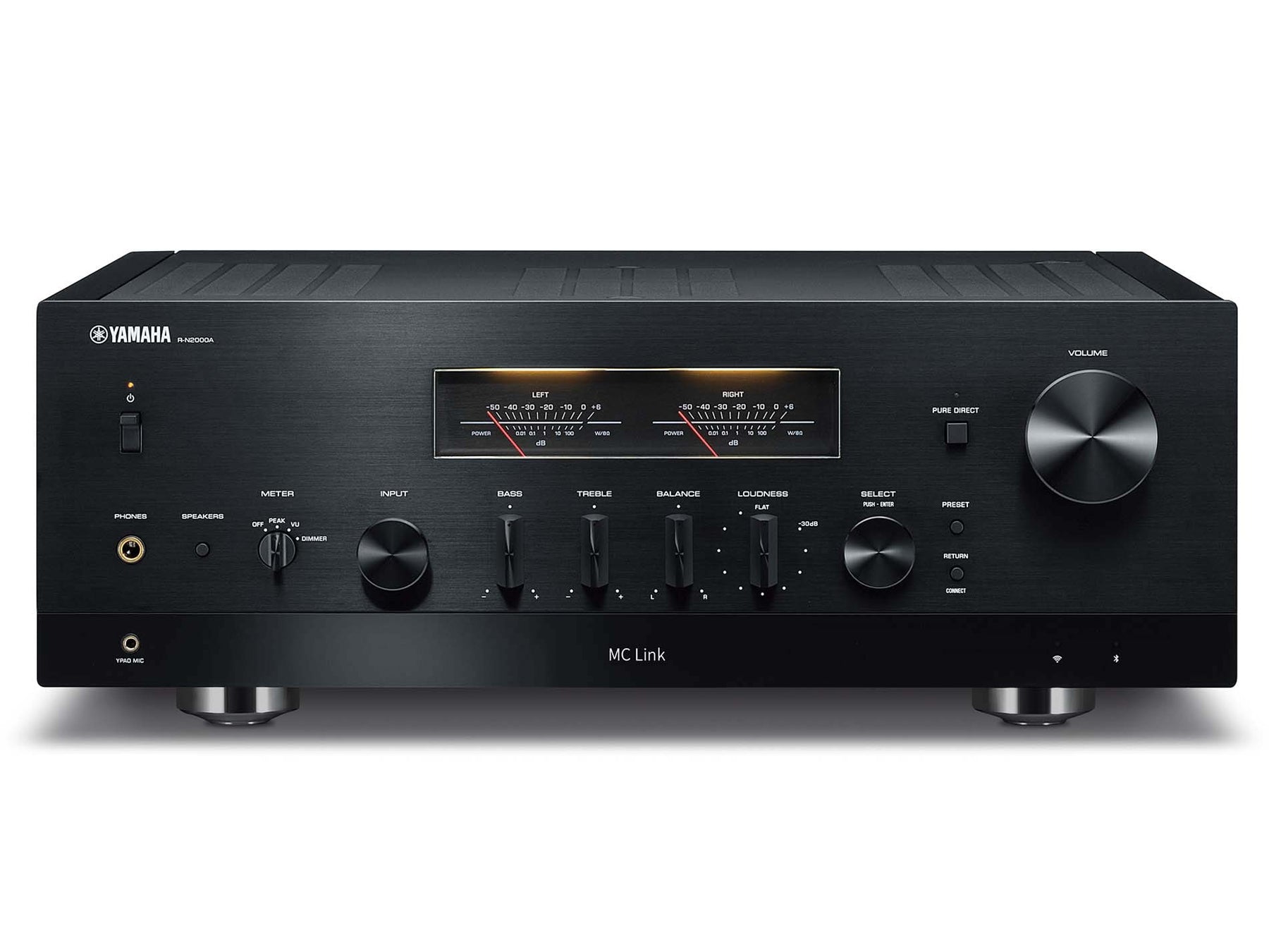 Yamaha R-N2000A Stereo Integrated Amplifier - High-Fidelity Audio for Home Theater & Music Listening