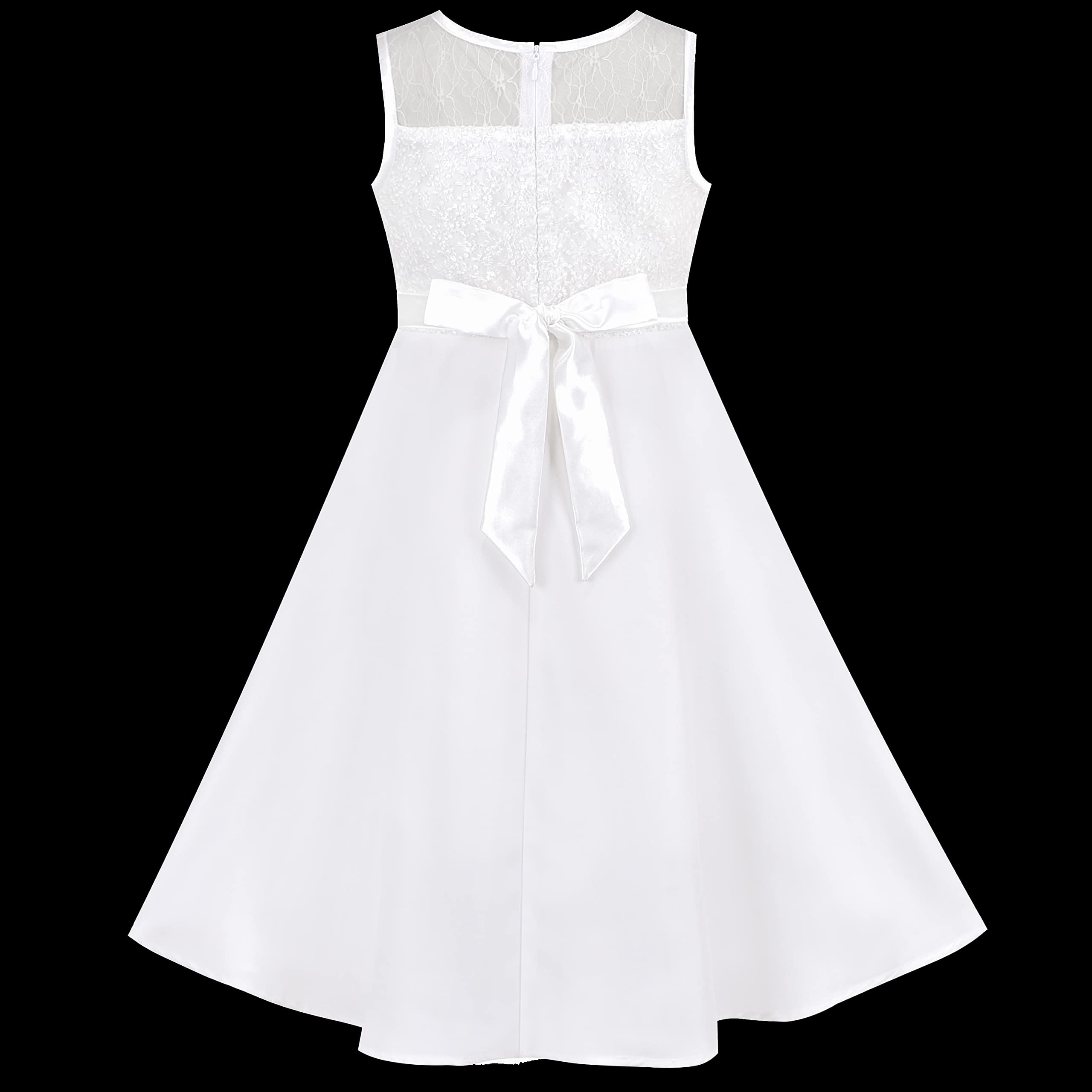 Elegant Rhinestone Chiffon Bridesmaid Dress for Girls - Formal Ball Gown for Weddings, Prom, and Dance Performances