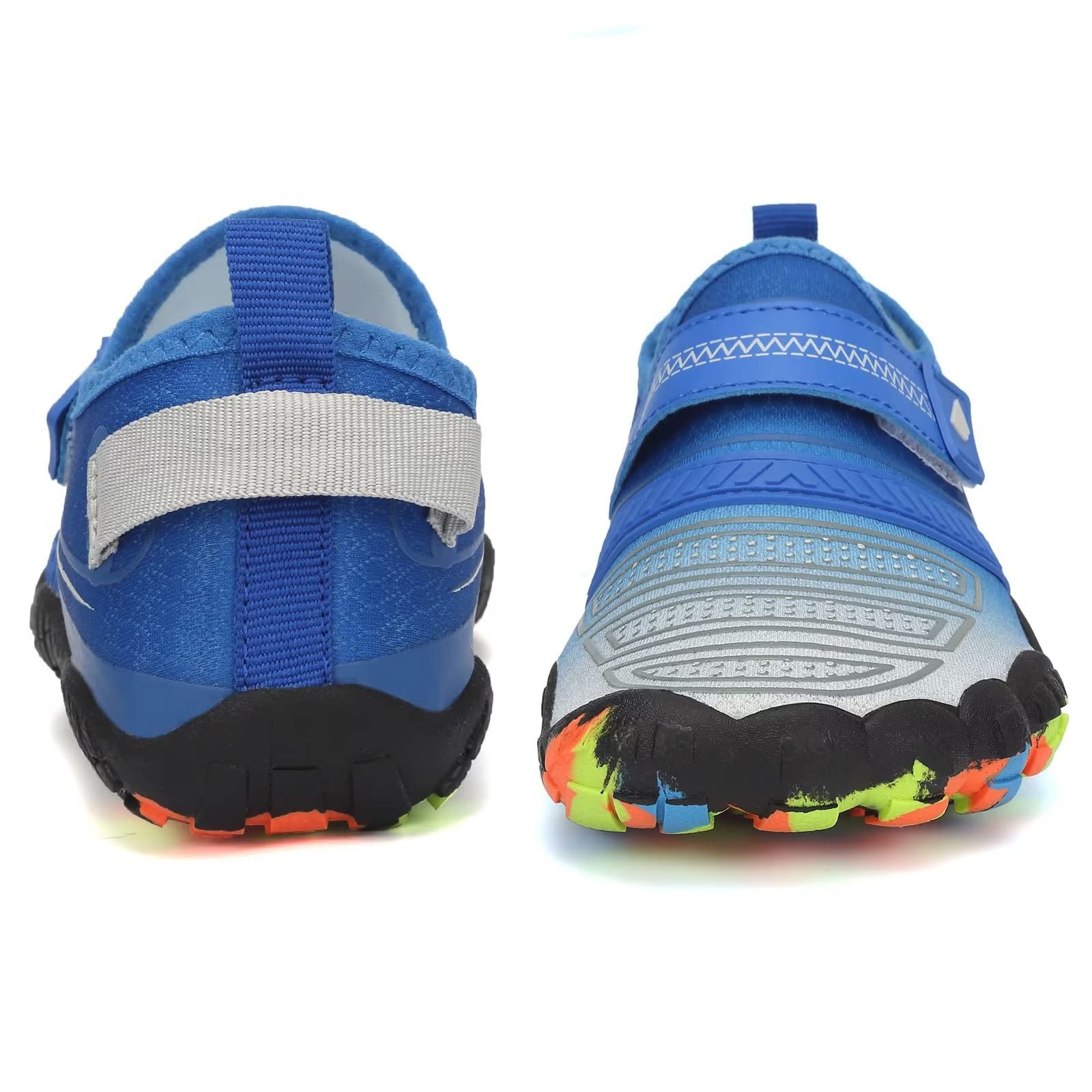 **Boys & Girls Water Shoes - Lightweight Comfortable Sole for Easy Walking & Swimming - Athletic Slip-On Aqua Socks (Toddler/Kids) - Perfect for Beach, Pool & Water Sports**