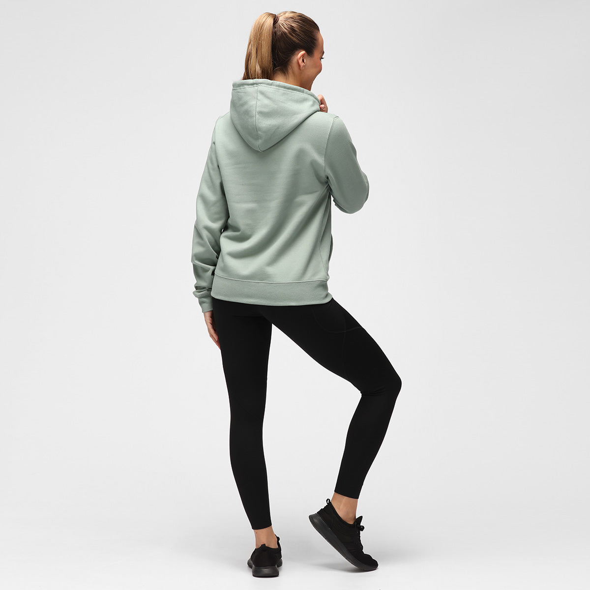 Dusky Green Diamond Women's Hoodie - Cozy & Stylish Pullover for Casual Wear, Outdoor Activities & Lounge
