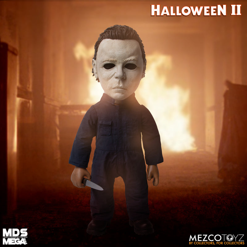 Michael Myers with Sound - Halloween II (1981) Mezco Designer Series MDS Mega Scale Action Figure - Horror Movie Collectible for Halloween Decor & Horror Fans