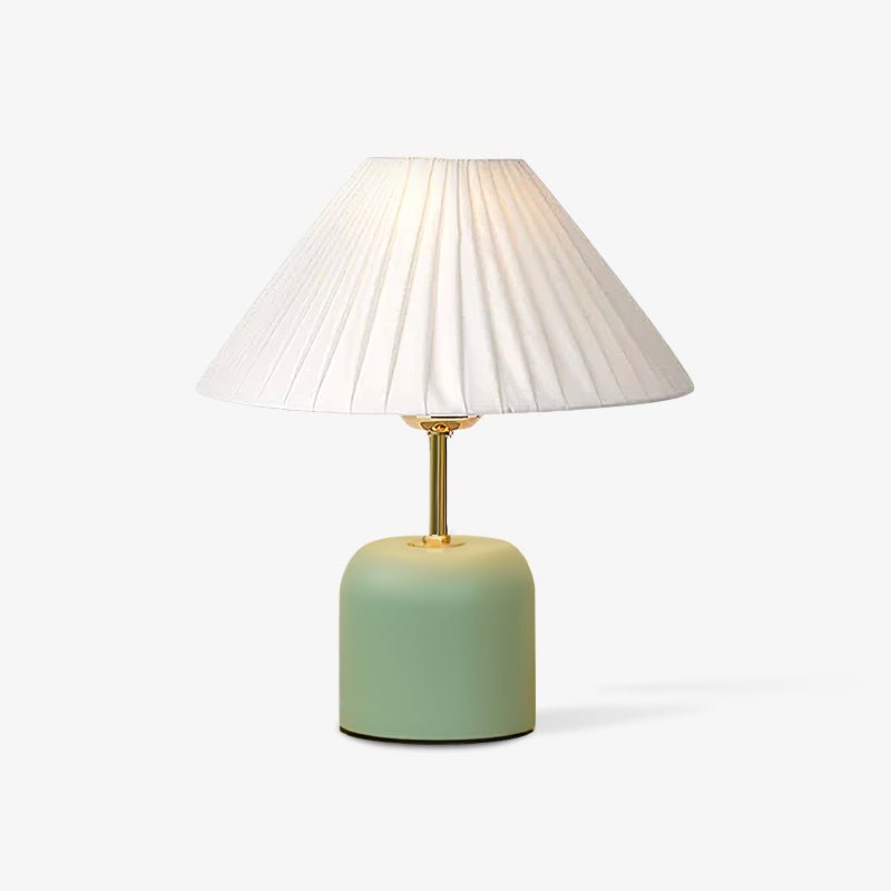 Lunitidal Modern LED Table Lamp - Adjustable Brightness, USB Charging Port, Bedside Nightstand Light for Reading, Office, Living Room Decor