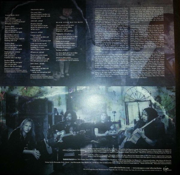 Alice In Chains - Black Gives Way To Blue (2xLP Vinyl Record + CD Album) | Limited Edition Clear Vinyl | Alternative Rock Music | Perfect for Collectors & Music Enthusiasts