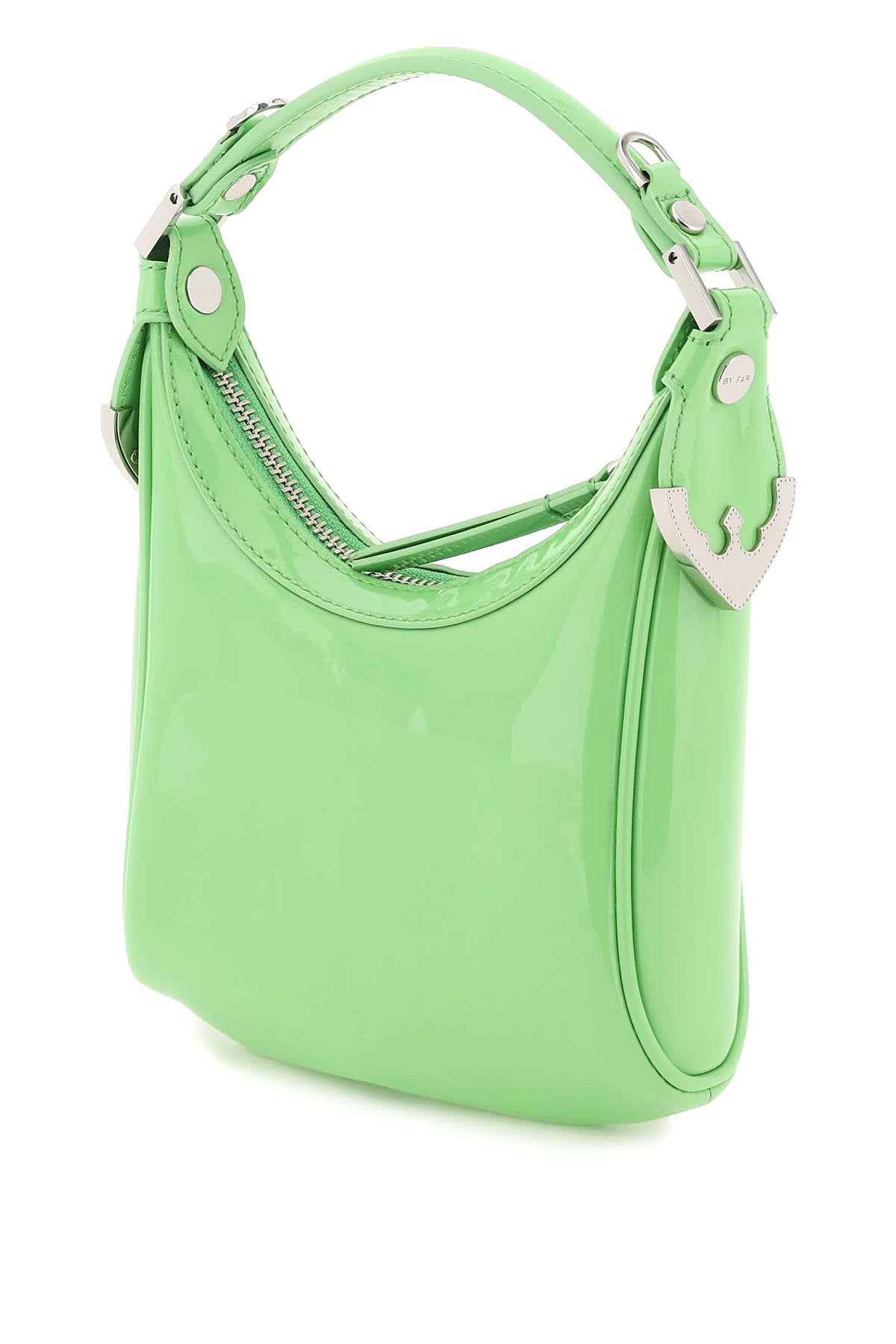 By Far Patent Leather 'Cosmo' Bag - Stylish Vegan Leather Shoulder Bag for Women, Perfect for Work, Parties & Evening Events