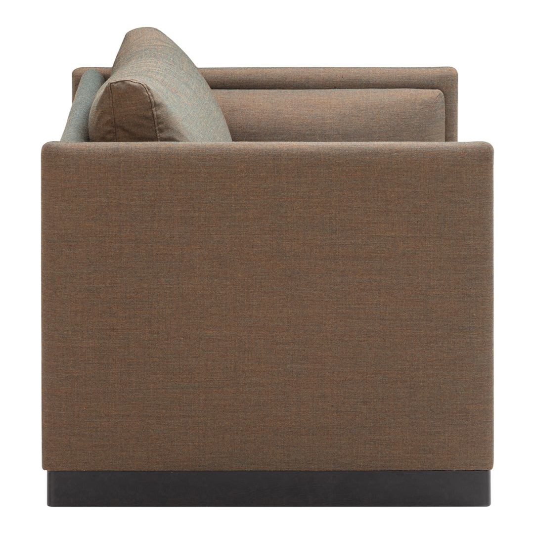 Comfortable Low Back Lounge Chair - Modern Accent Chair for Living Room, Bedroom & Office - Perfect for Relaxing, Reading & Lounging