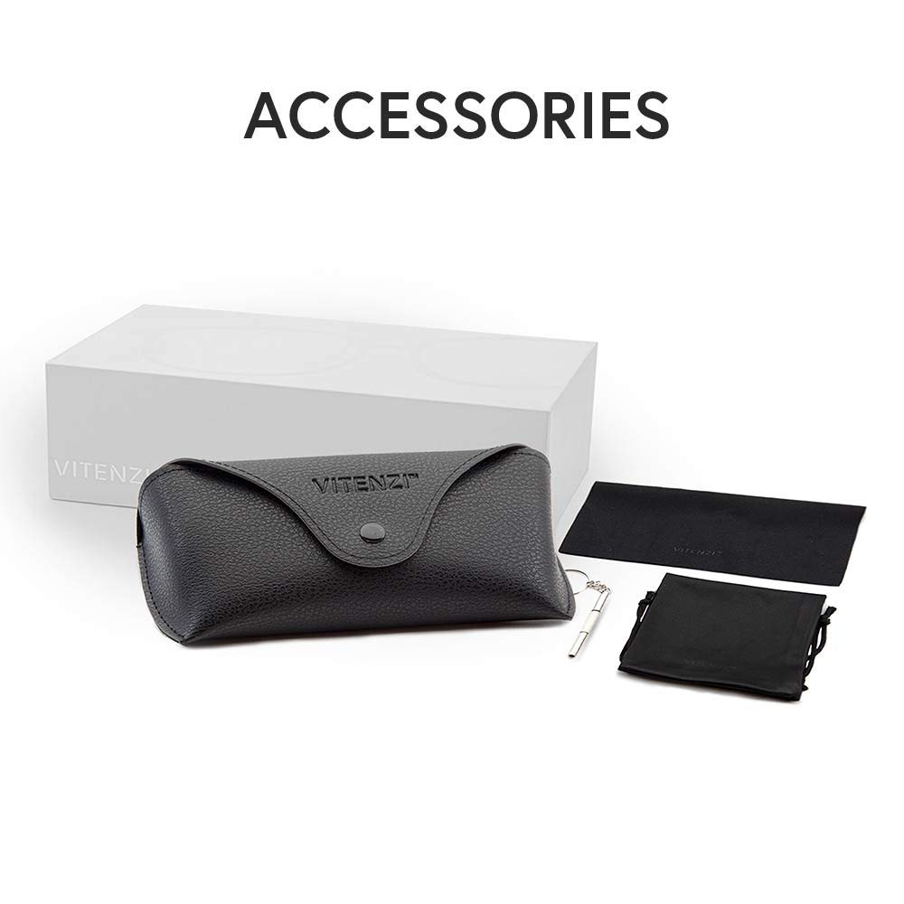 VITENZI Bifocal Sunglasses for Men & Women - Square Aviator Reading Glasses with Sun Tinted Lenses - Lightweight & Stylish for Outdoor Activities, Driving, and Reading