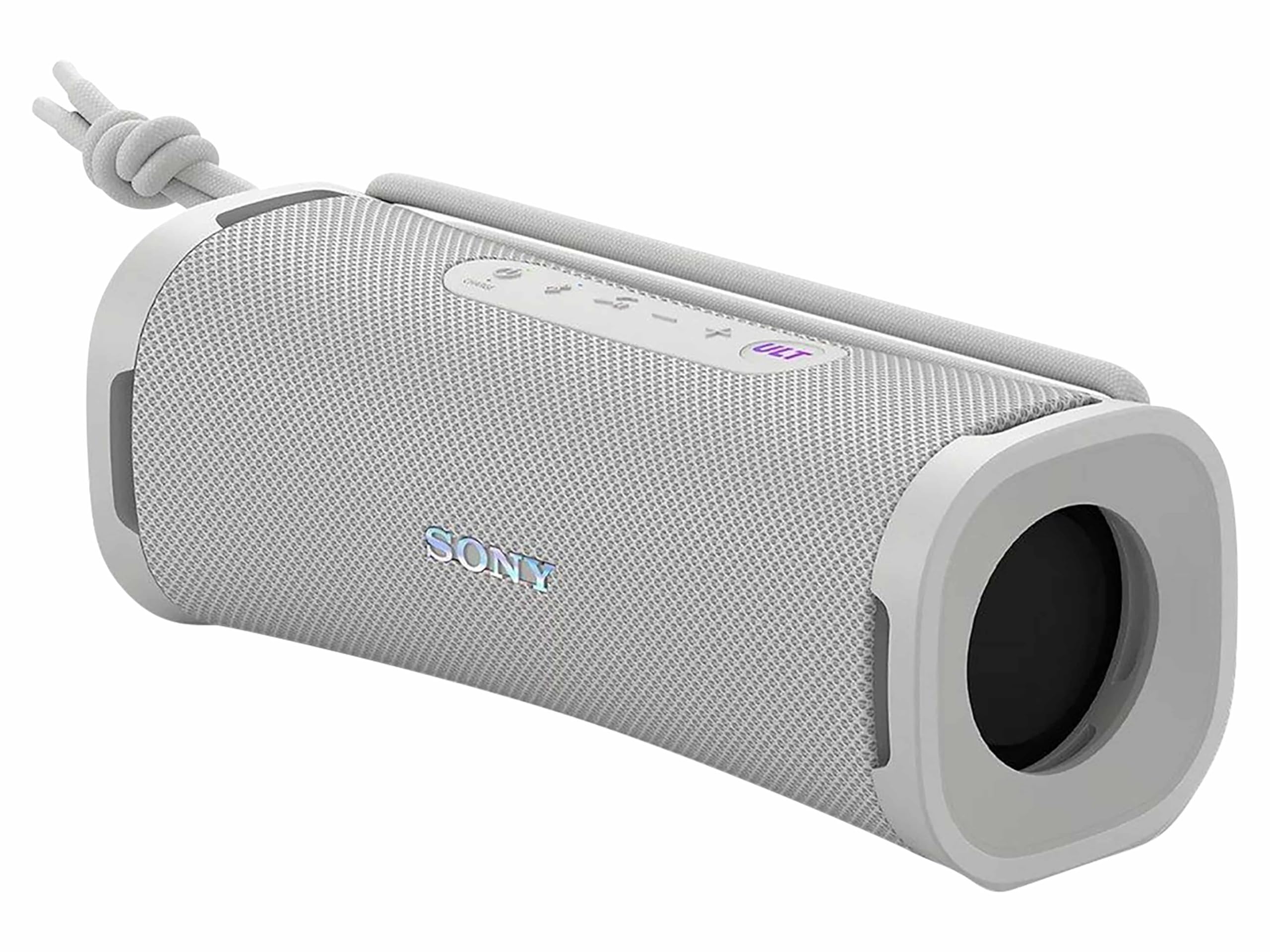Sony ULT FIELD 1 Wireless Bluetooth Speaker - IP67 Waterproof, Dustproof & Shockproof, 12-Hour Battery, ULT POWER SOUND with Deep Bass, Clear Call Quality - Perfect for Outdoor Adventures, Beach Parties, Camping & Travel (Off White)