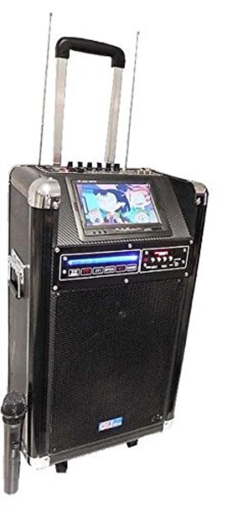 Portable Bluetooth Line Array Speaker with High-Quality Sound - Perfect for Outdoor Events, Parties, and Live Performances
