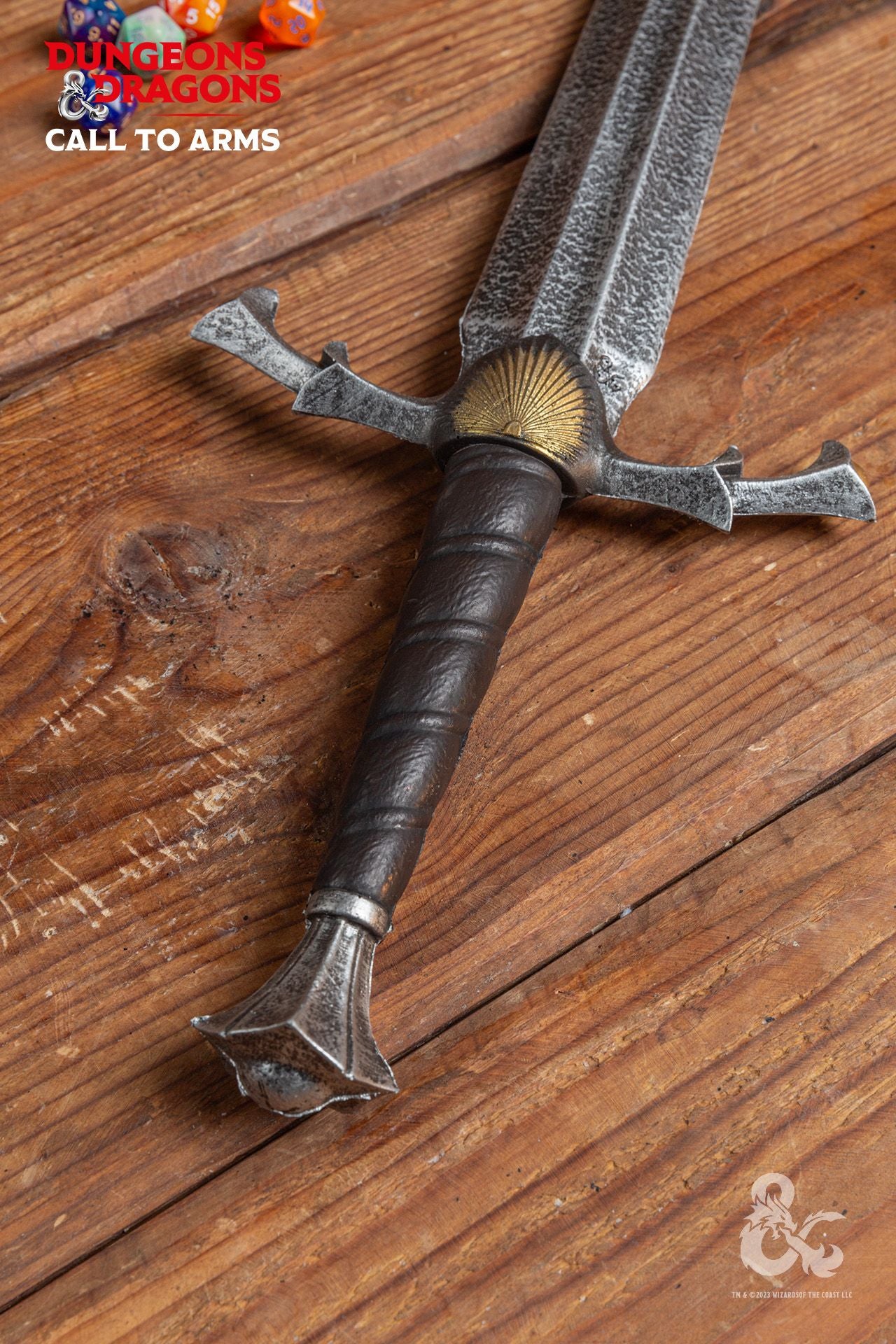 Dungeons & Dragons Foam Sword - Waterdeep Blade Replica for LARP & Cosplay | Safe Foam Weapon for Role-Playing Games & Fantasy Costumes