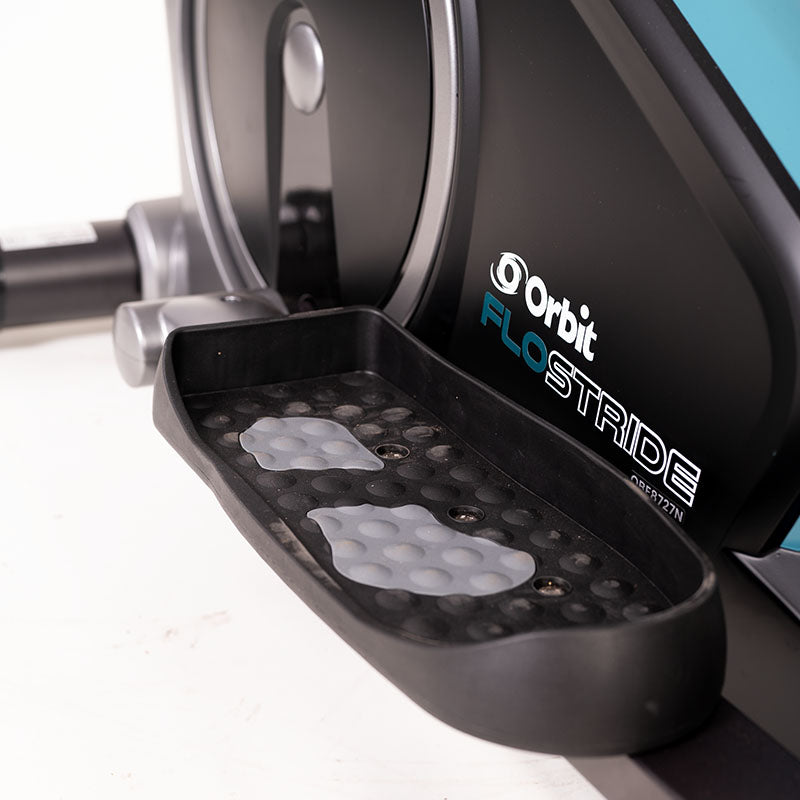 Orbit Flo Stride Cross Trainer - Low Impact Elliptical Machine for Home Workouts, Cardio & Full Body Exercise - Perfect for Small Spaces, Apartment & Office Fitness