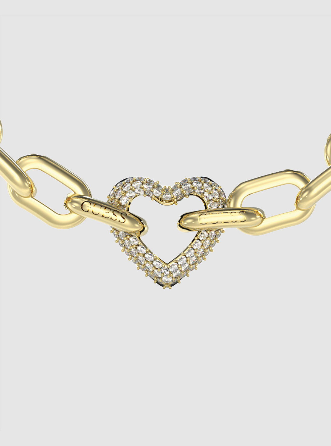 14K Gold Heart Pave Bracelet for Women - Elegant Cubic Zirconia Heart Charm Bracelet - Perfect for Valentine's Day, Anniversary & Romantic Gifts