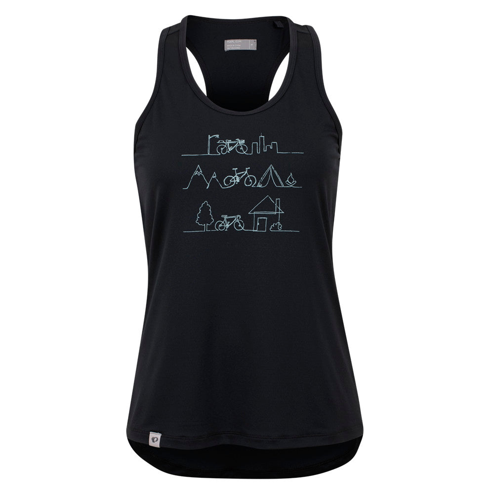 Women's Midland Graphic Tank Top - Stylish Casual Tee for Summer Outfits & Layering | Perfect for Beach, Gym, and Everyday Wear