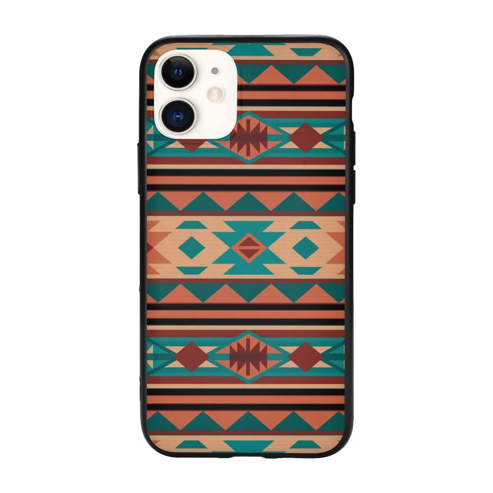 Native American Pattern iPhone 11 Case | Soft TPU Shockproof Protective Cover for Women & Men | Perfect for Everyday Use, Travel & Cultural Enthusiasts (iPhone 11 6.1 Inch)