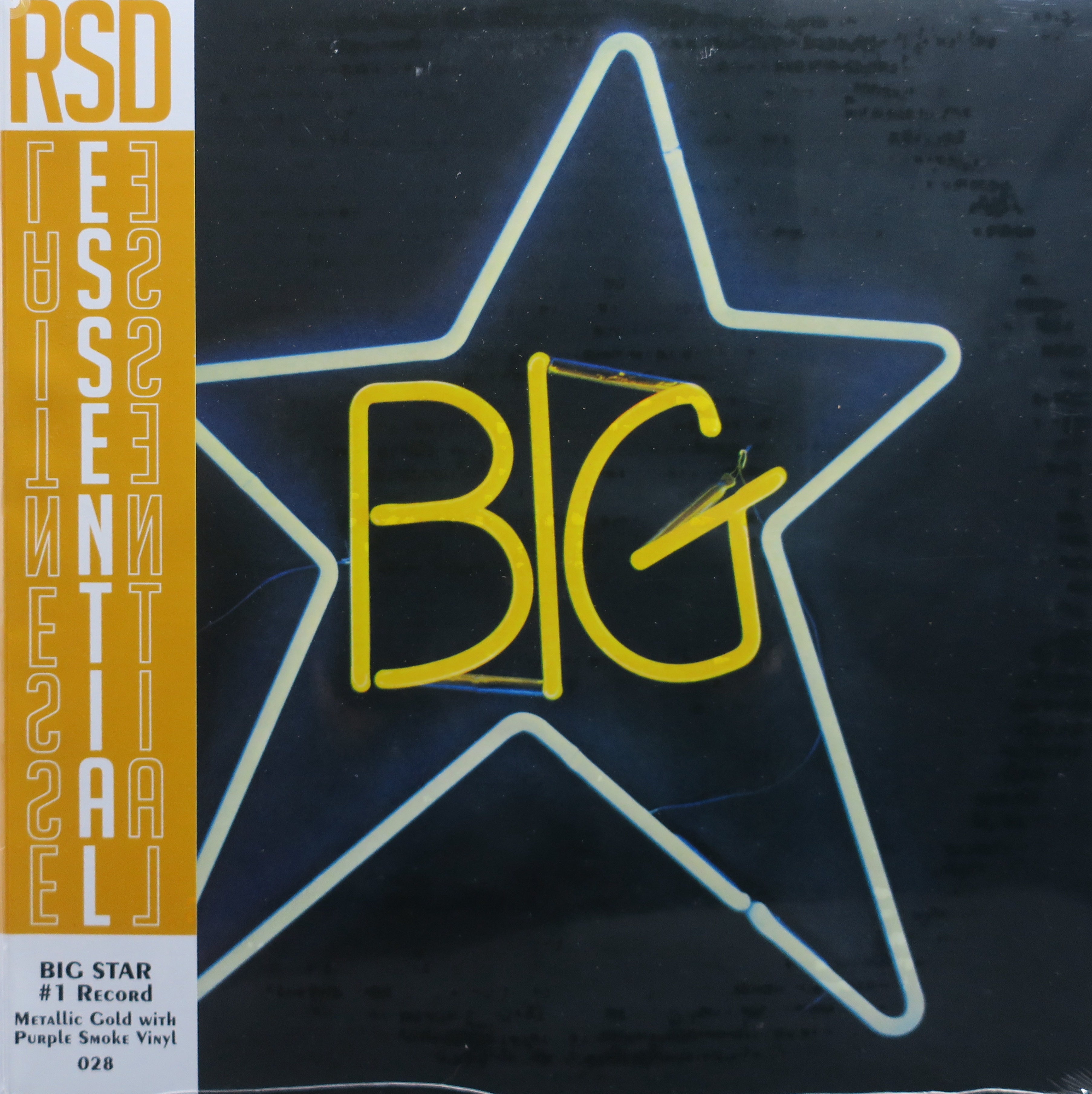 BIG STAR '#1 Record' GOLD/PURPLE Vinyl LP (1972 Power Pop) - Limited Edition Vintage Vinyl for Music Collectors & Audiophiles - Perfect for Home Listening, Record Collections & Retro Music Enthusiasts